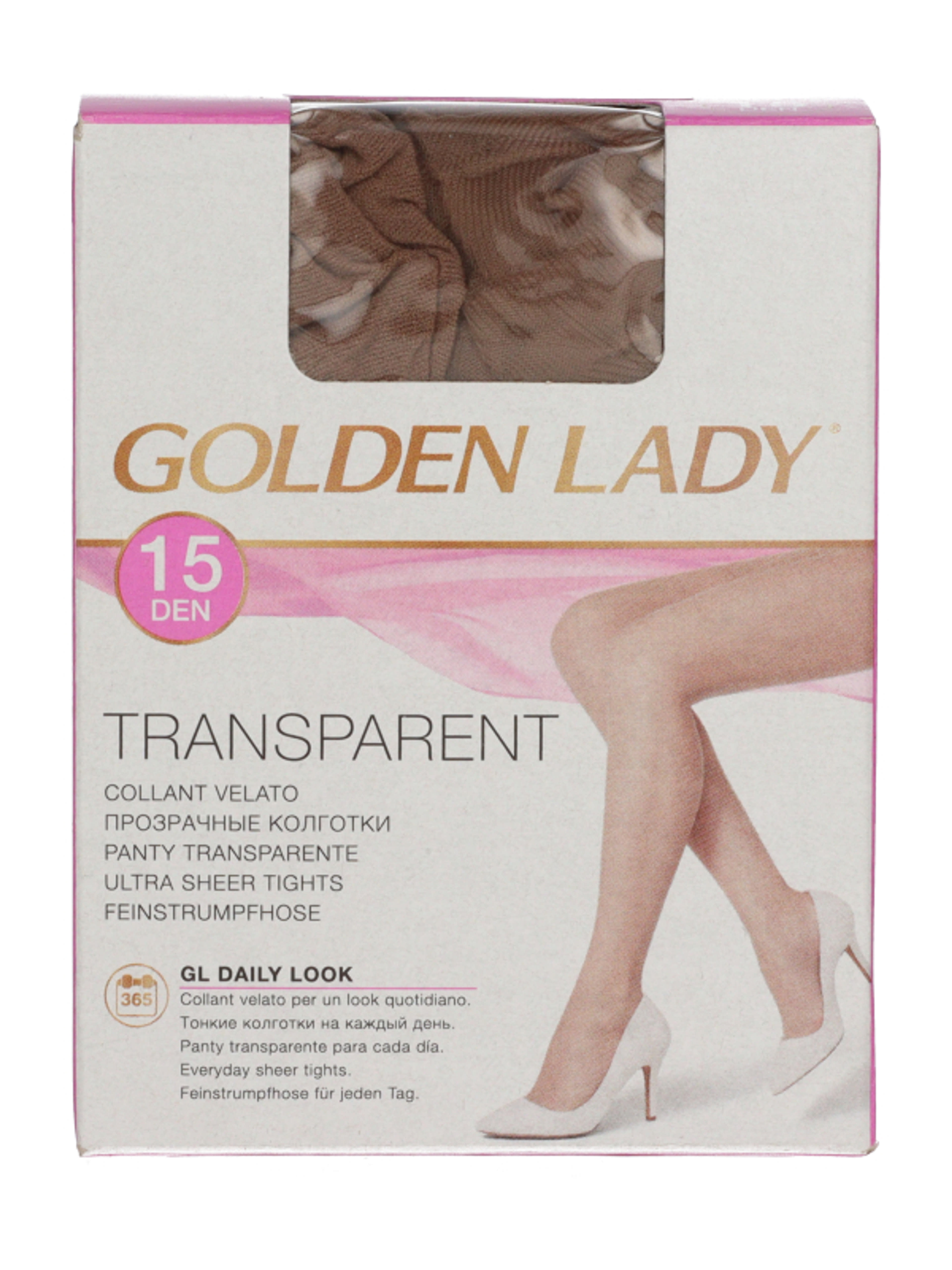 Golden Lady Transparent harisnyanadrág 15  Den Diano M - 1 db-2