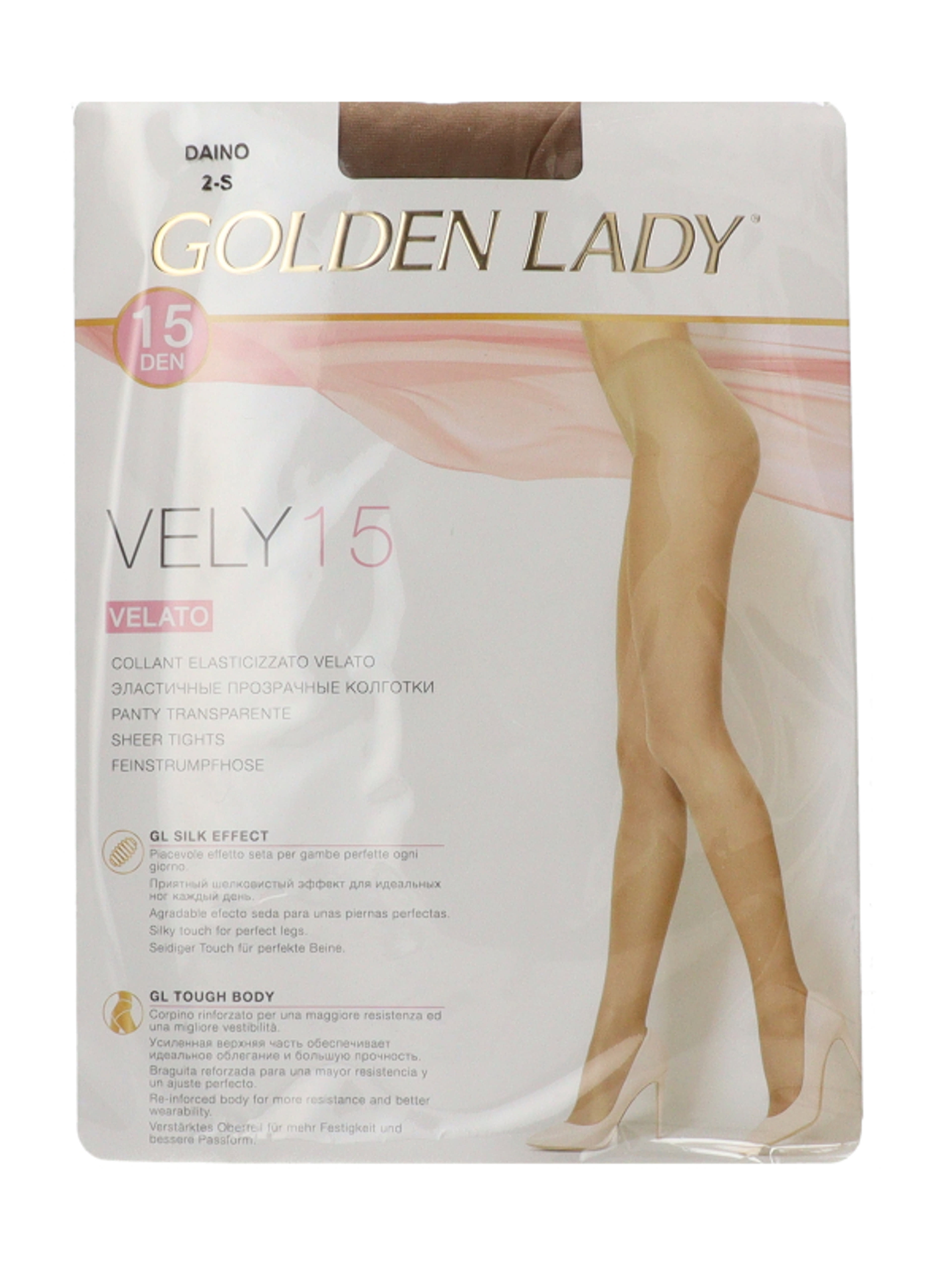 Golden Lady Vely harisnya 15Den /daino S-es - 1 db-1