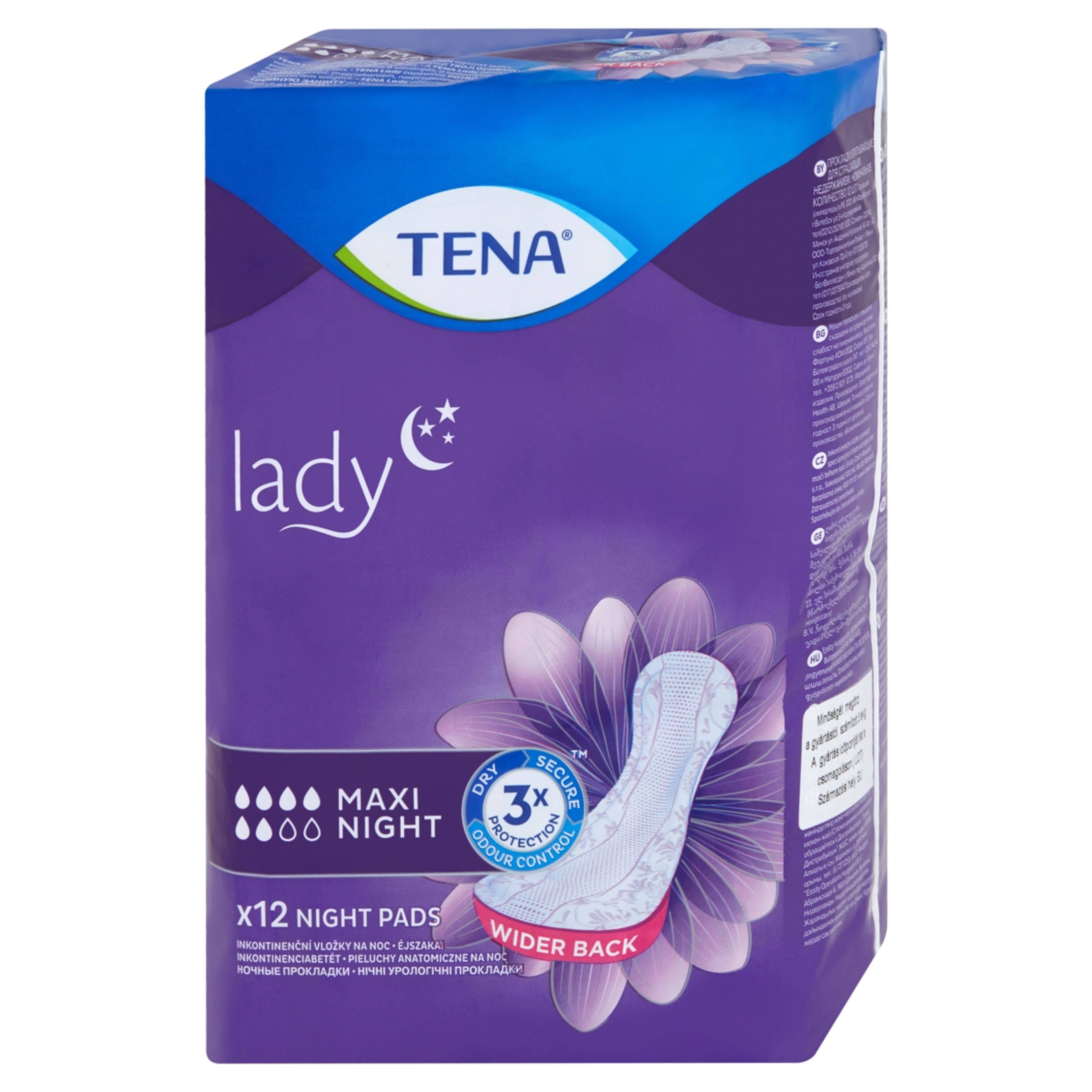Tena Lady Maxi Night éjszakai betét - 12 db-4