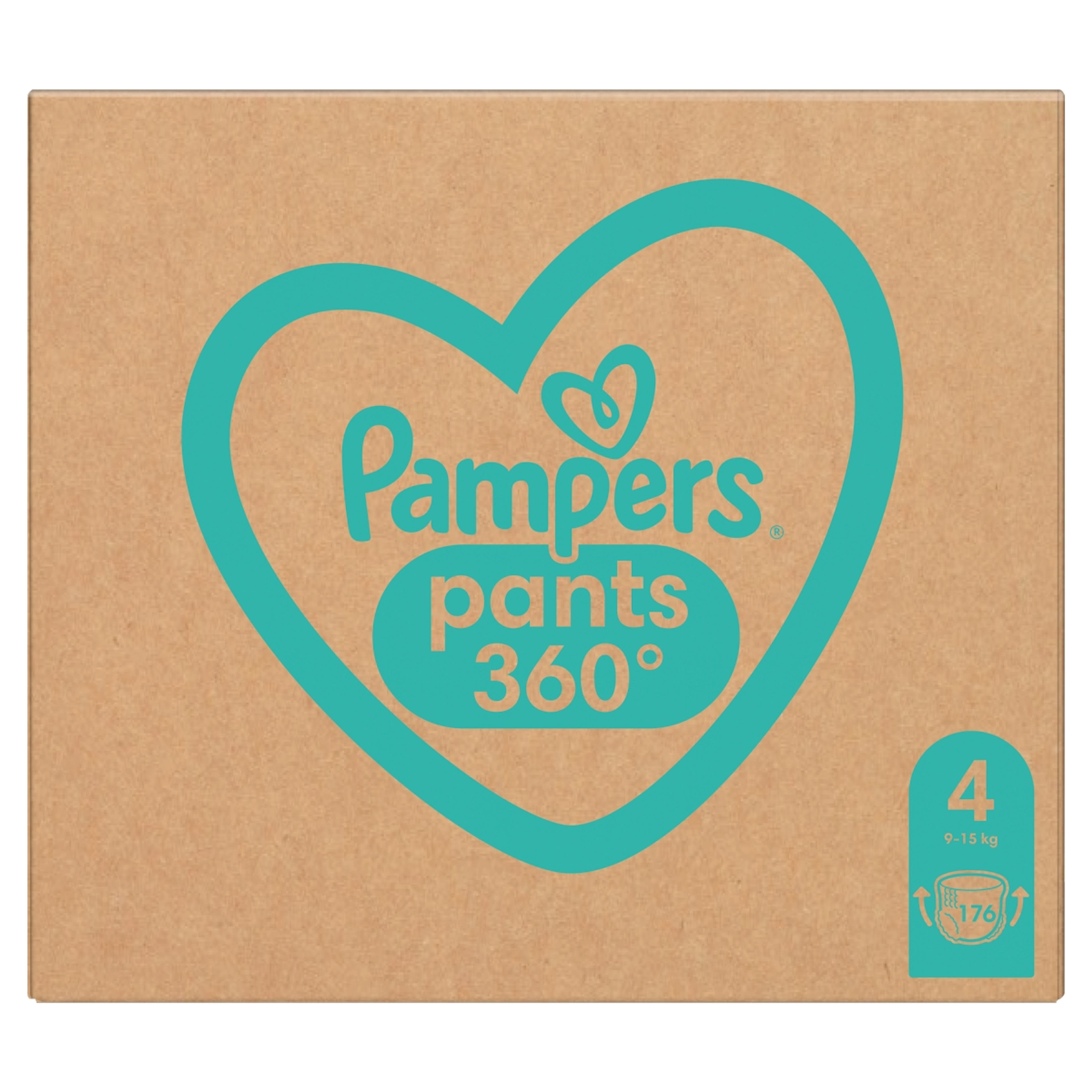 Pampers Pants bugyipelenka monthly pack 4-es 9-15 kg - 176 db-1