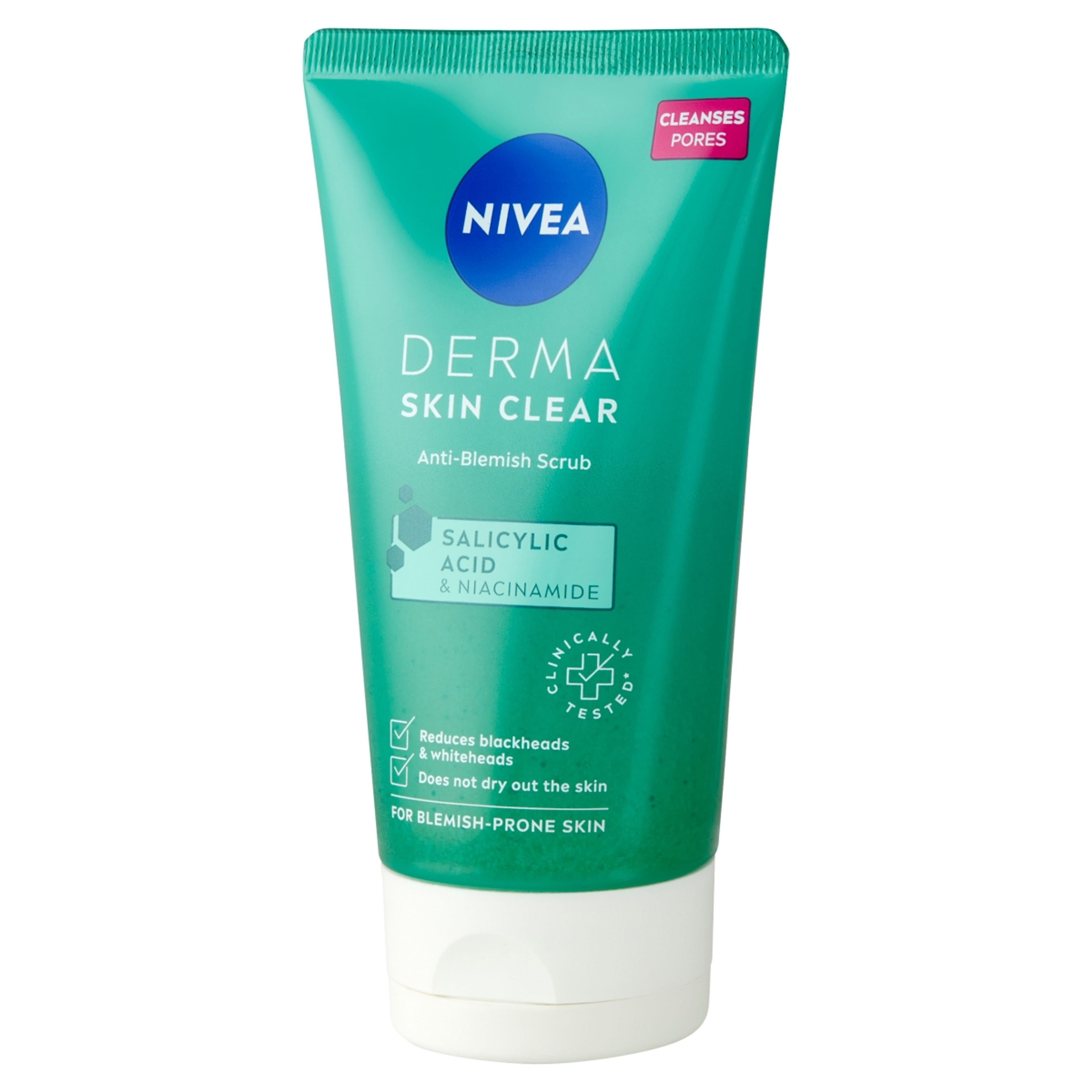 Nivea Derma Skin Clear tisztító hatású bőrradír - 150 ml-3
