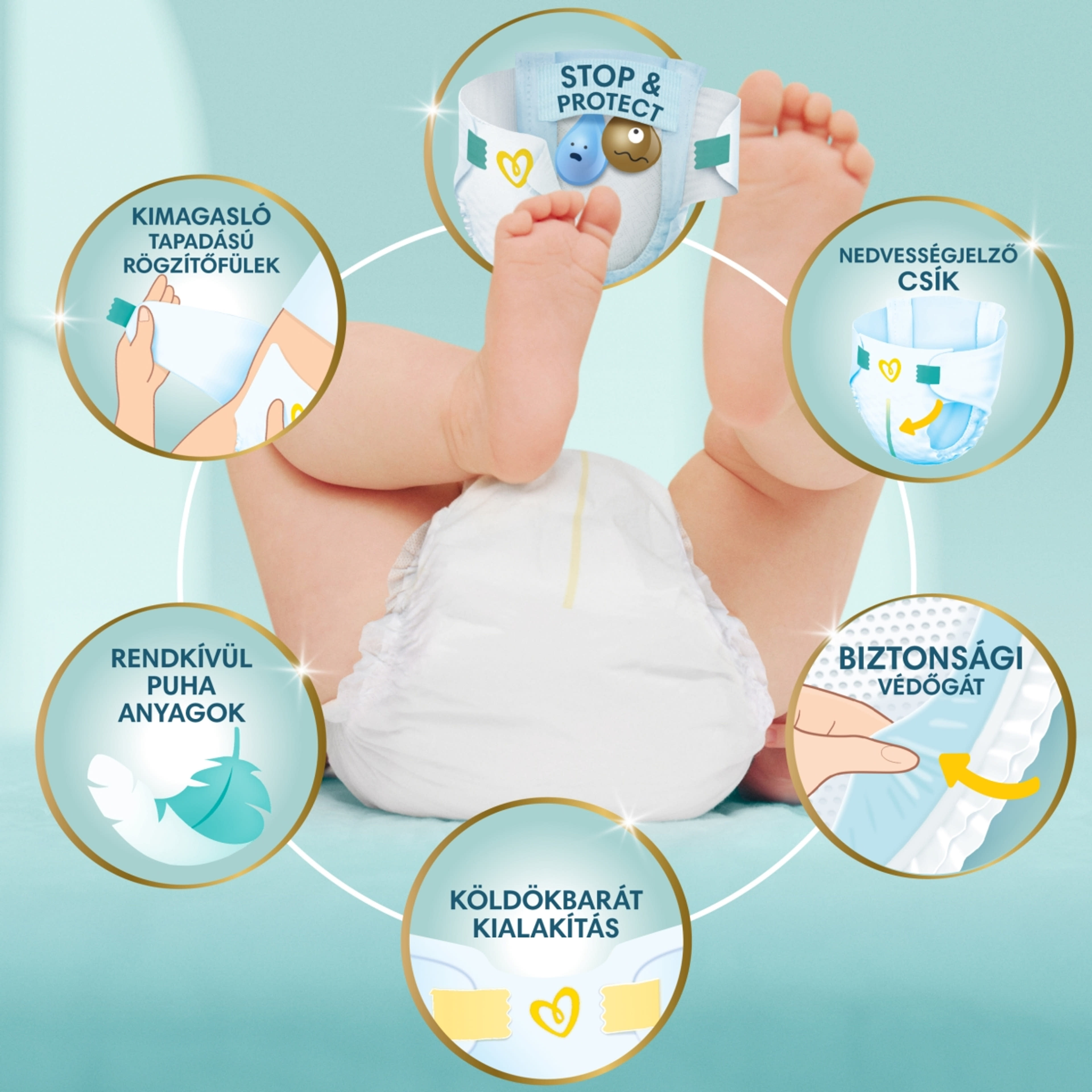 Pampers Premium Care pelenka 2-es 4-8 kg - 68 db-3