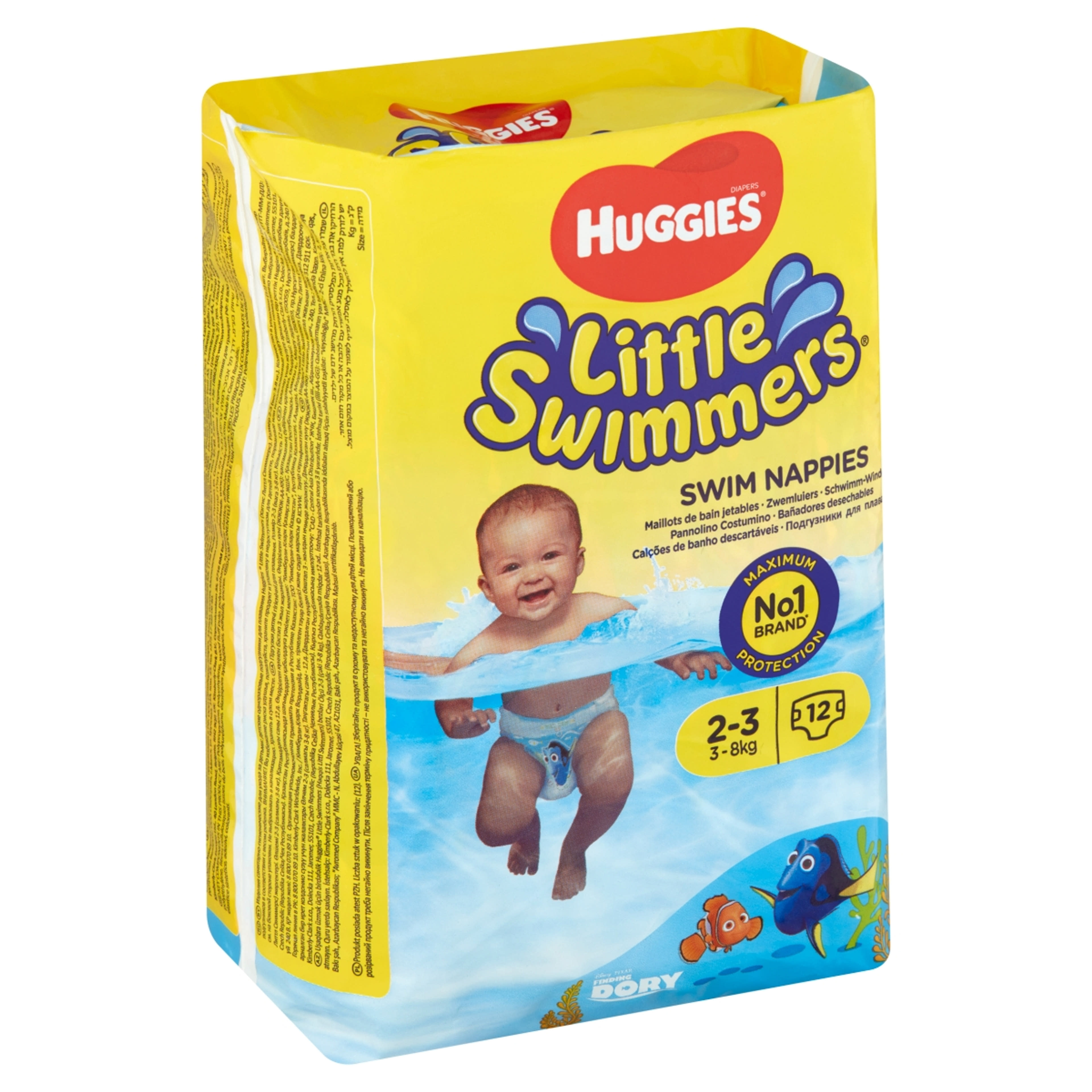 Huggies Little Swimmers 2-3 3 kg-8 kg úszópelenka - 12 db-2