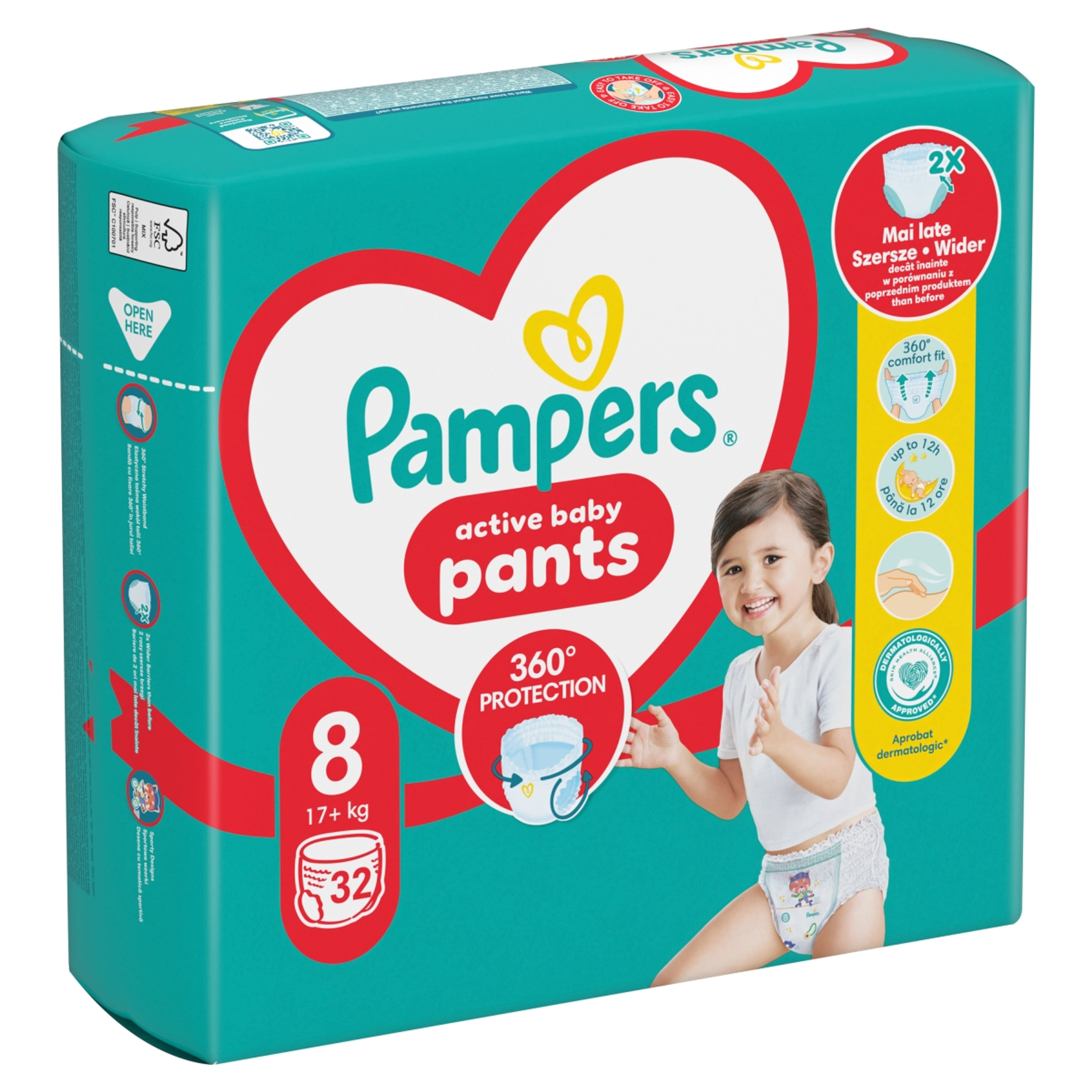 Pampers Pants Jumbo Pack 8-as, 17+ kg - 32 db-2