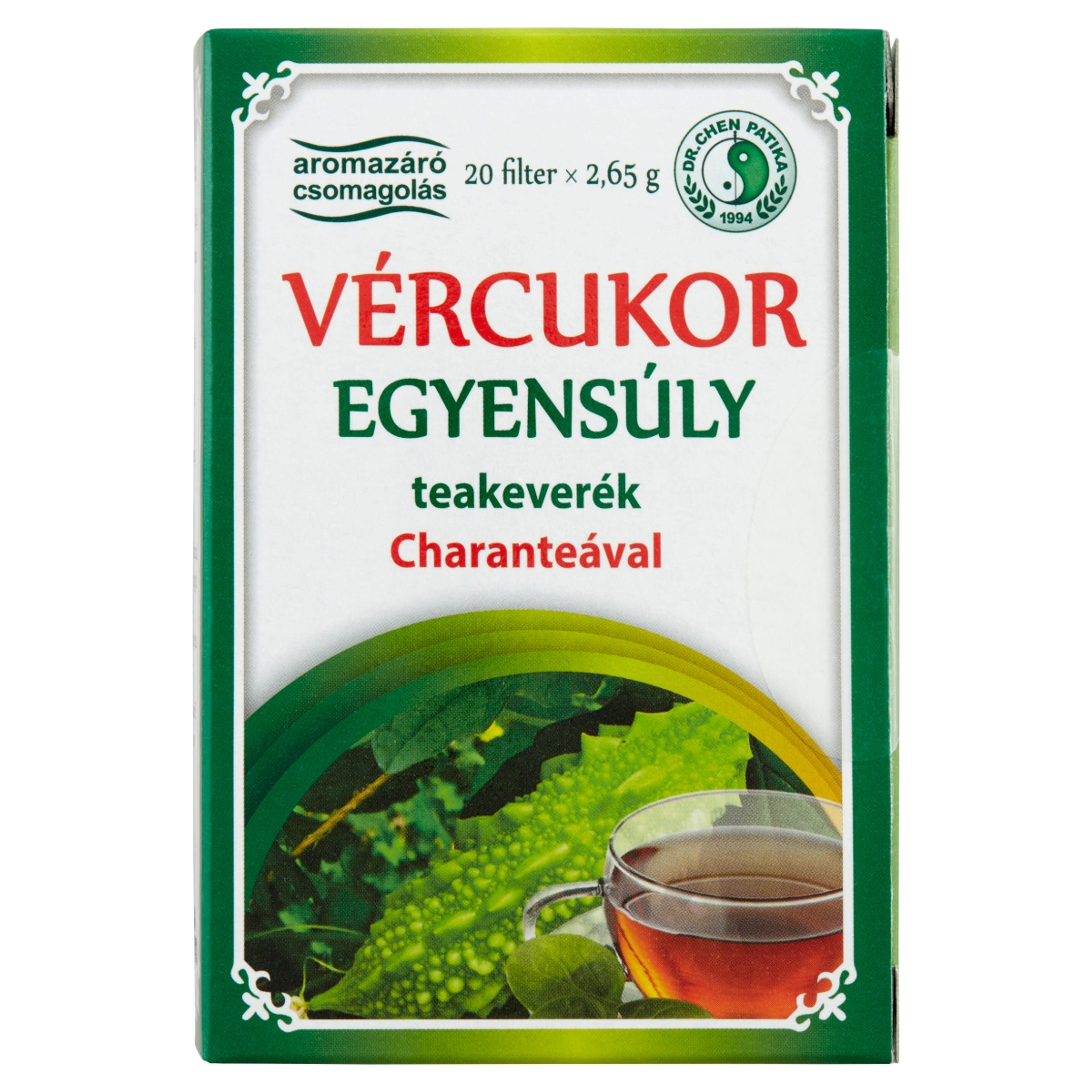 Dr.Chen Patika vércukor egyensúly teakeverék - 53 g-2