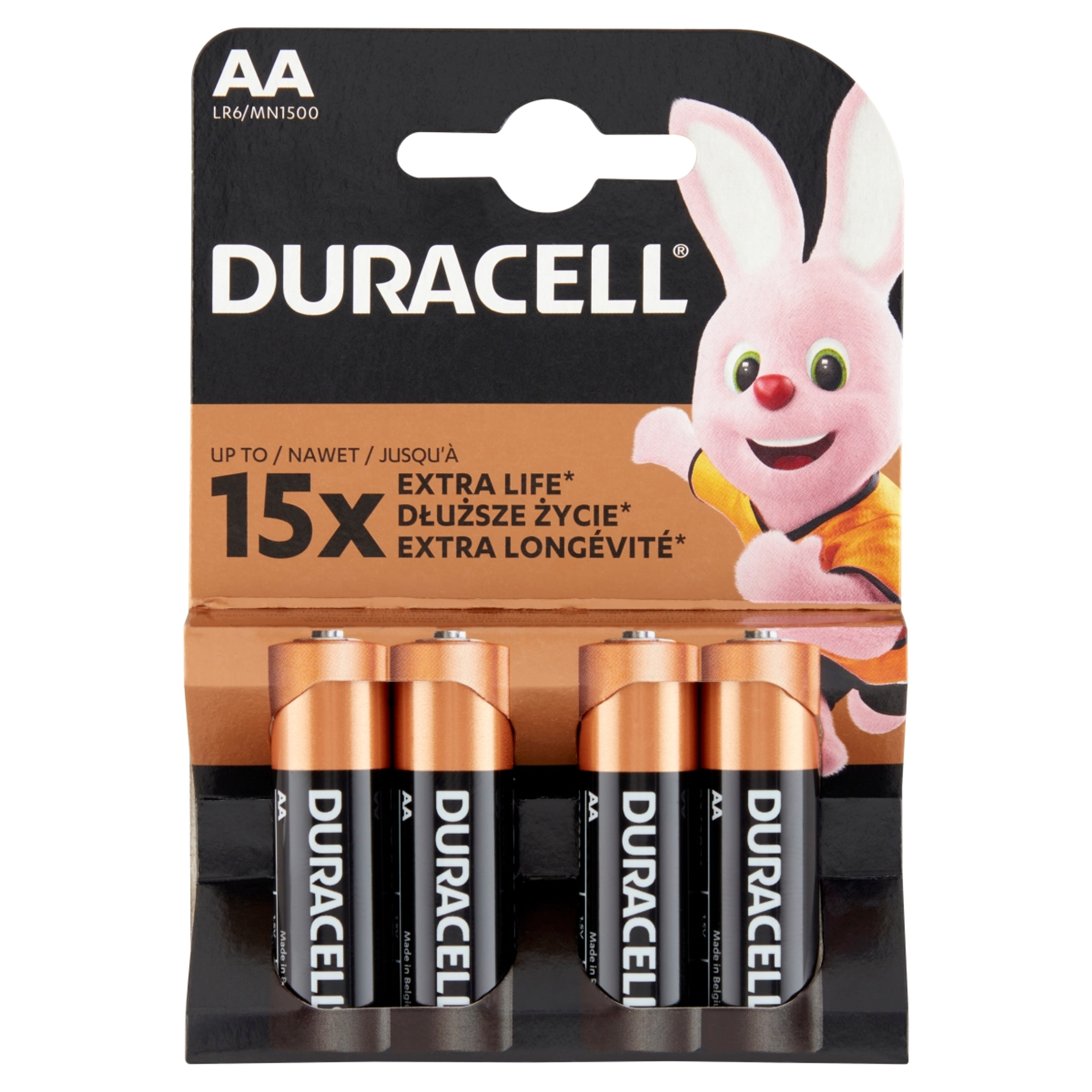 Duracell AA elem - 4 db-1