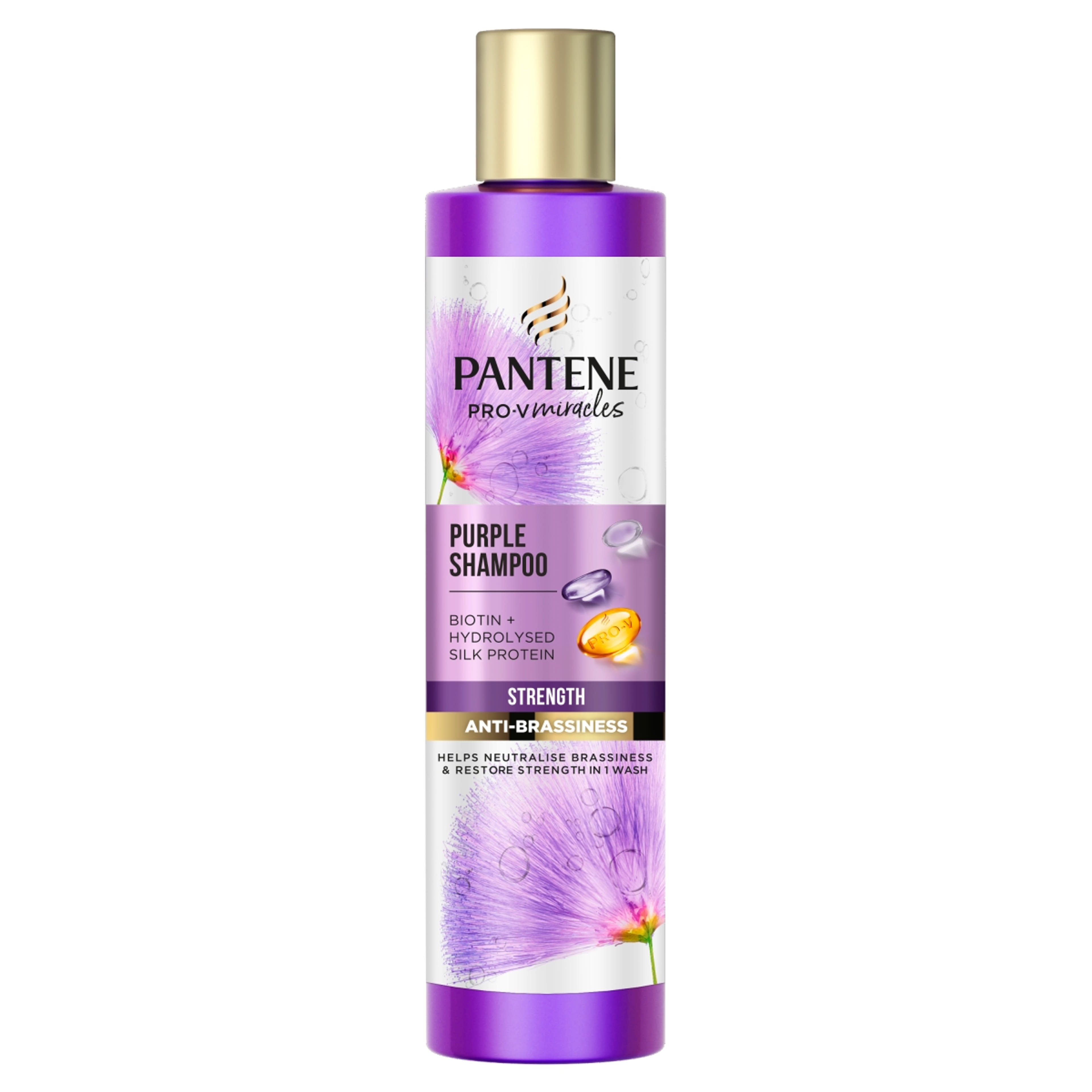 Pantene Silky Miracles Purple sampon - 225 ml