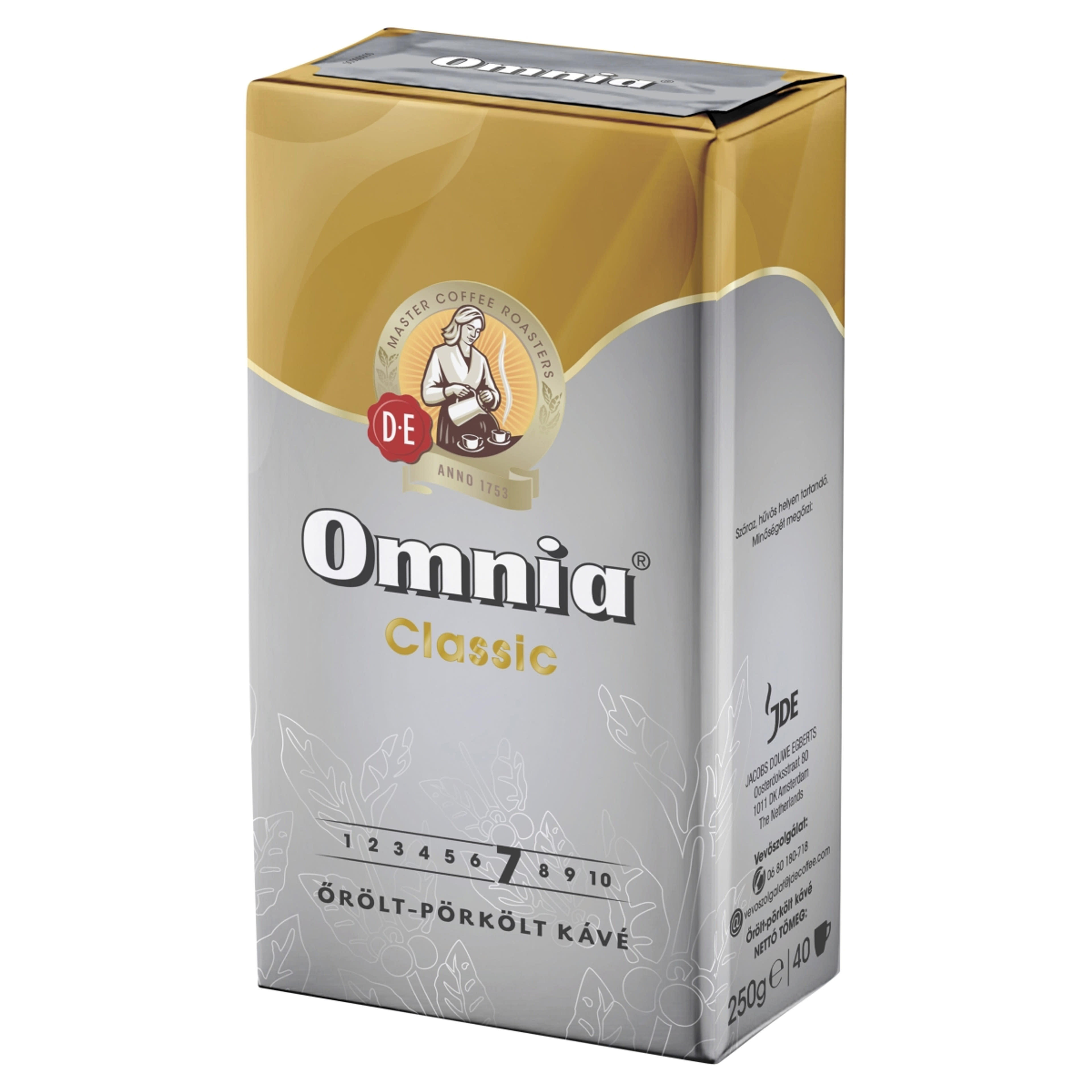Douwe Egberts Omnia Classic eredeti pörkölésű kávé - 250 g-2