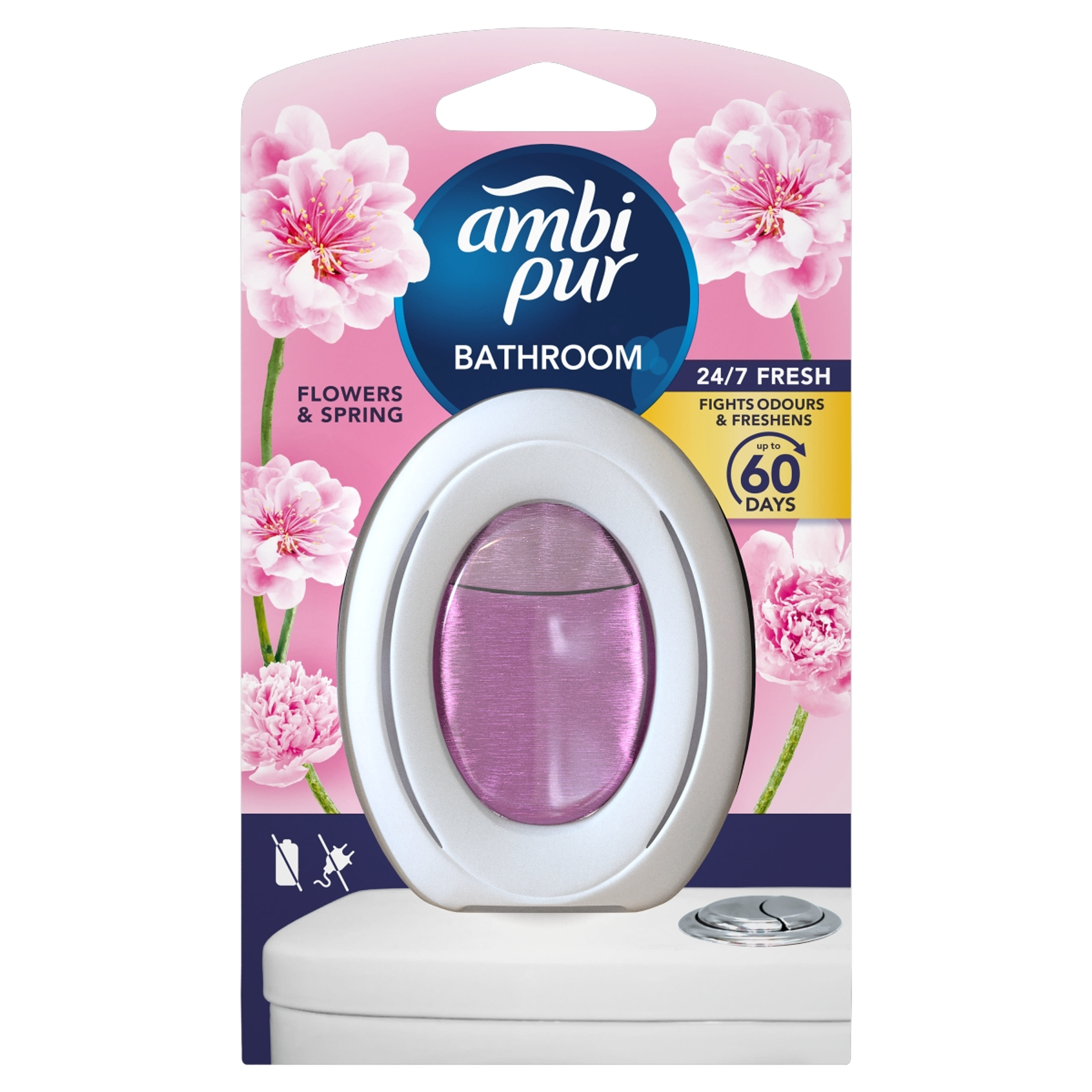 Ambi Pur Flower fürdőszobai légfrisssítő - 7,5 ml