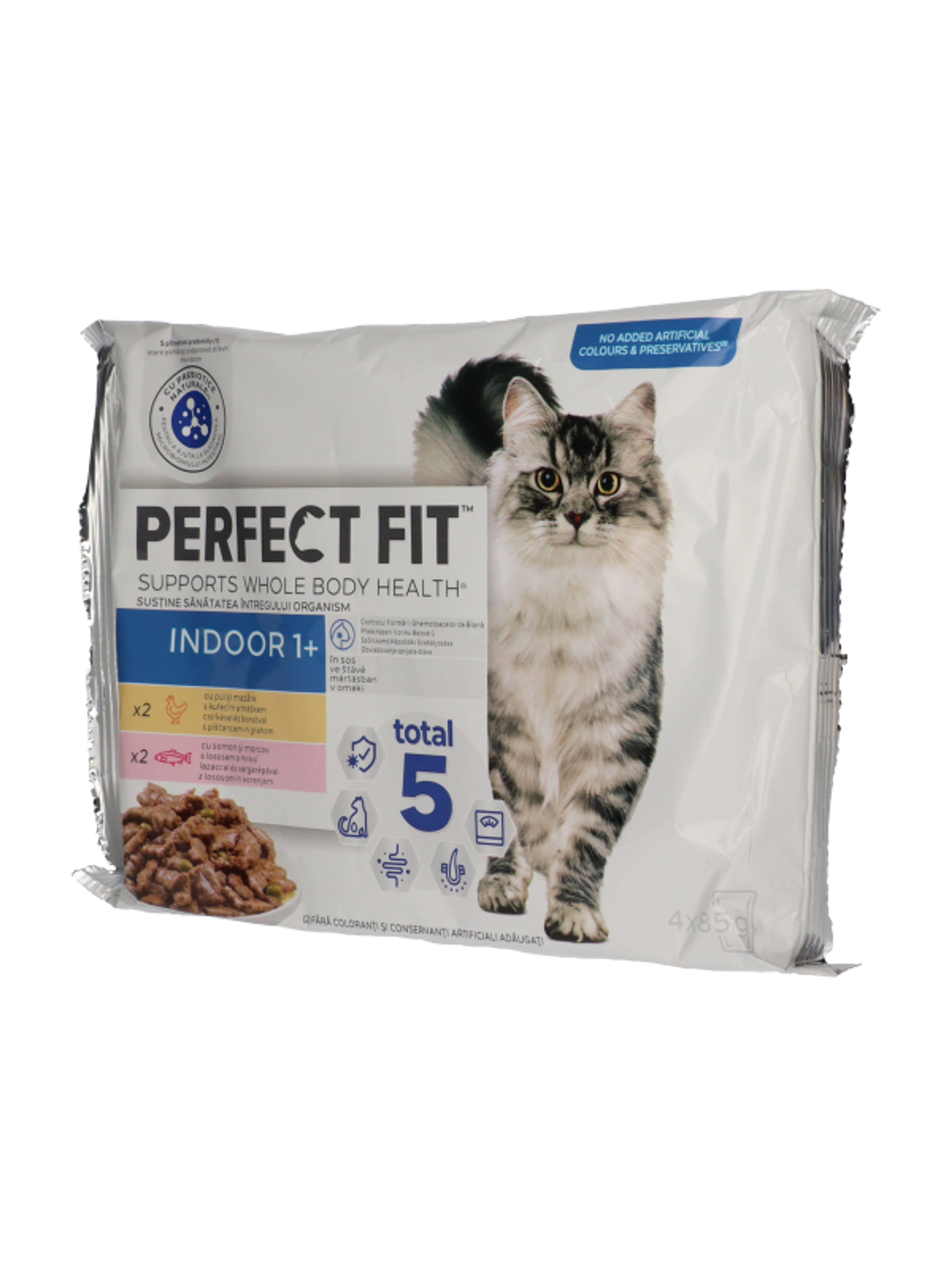 Perfect Fit Indoor alutasak macskáknak csirkével és lazaccal - 340 g-5