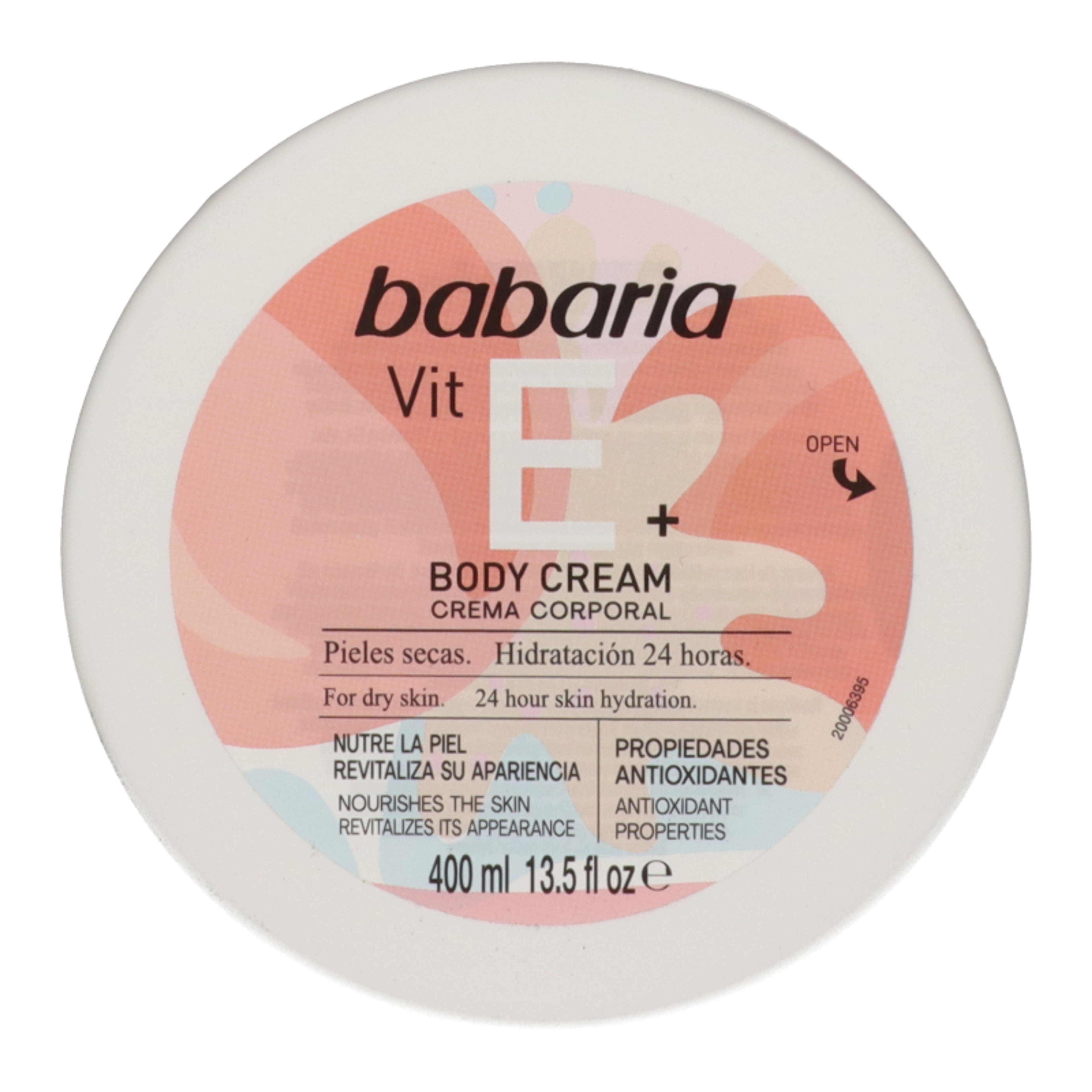 Babaria tápláló krém E-vitaminnal - 400 ml-1