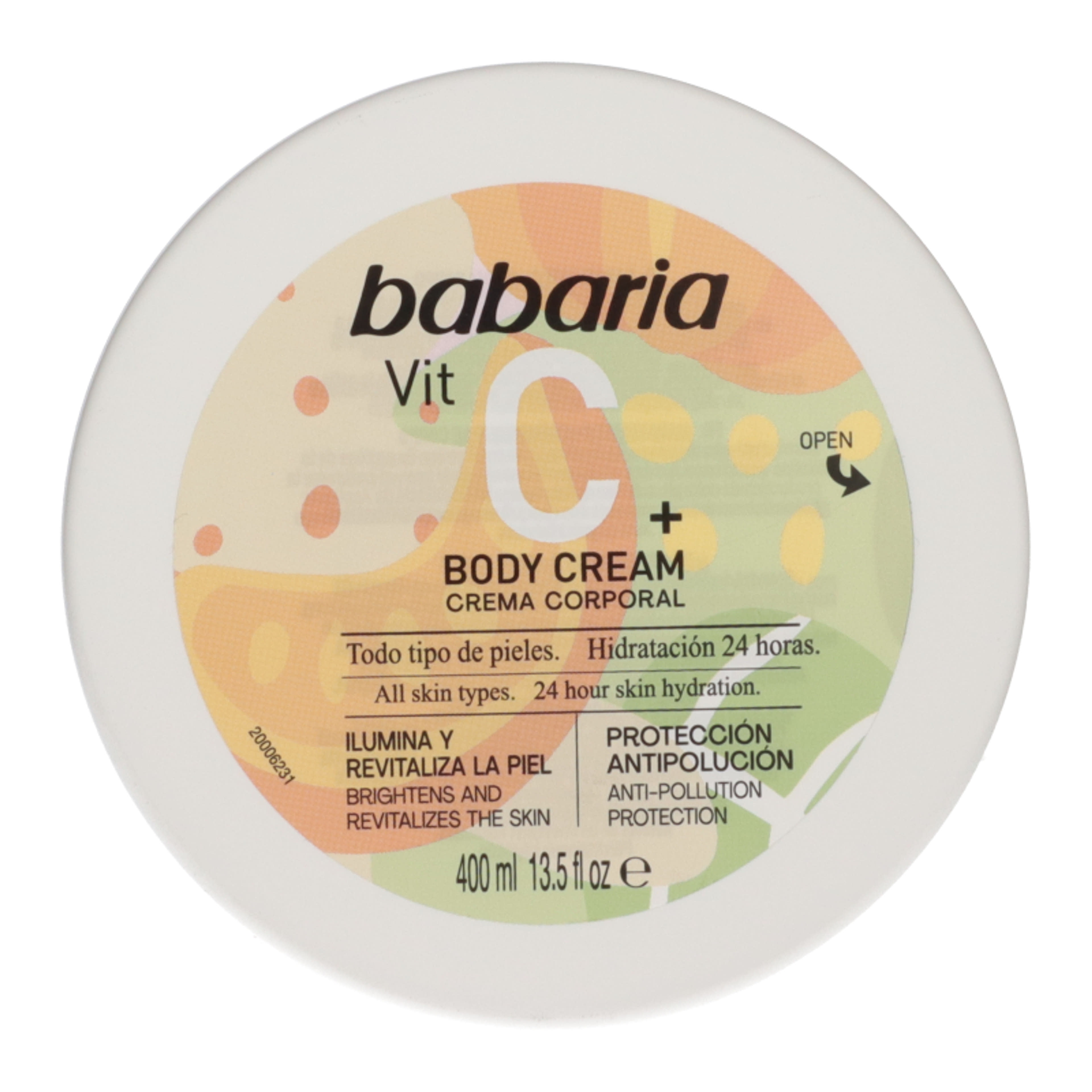 Babaria revitalizáló krém C-vitaminnal - 400 ml-1