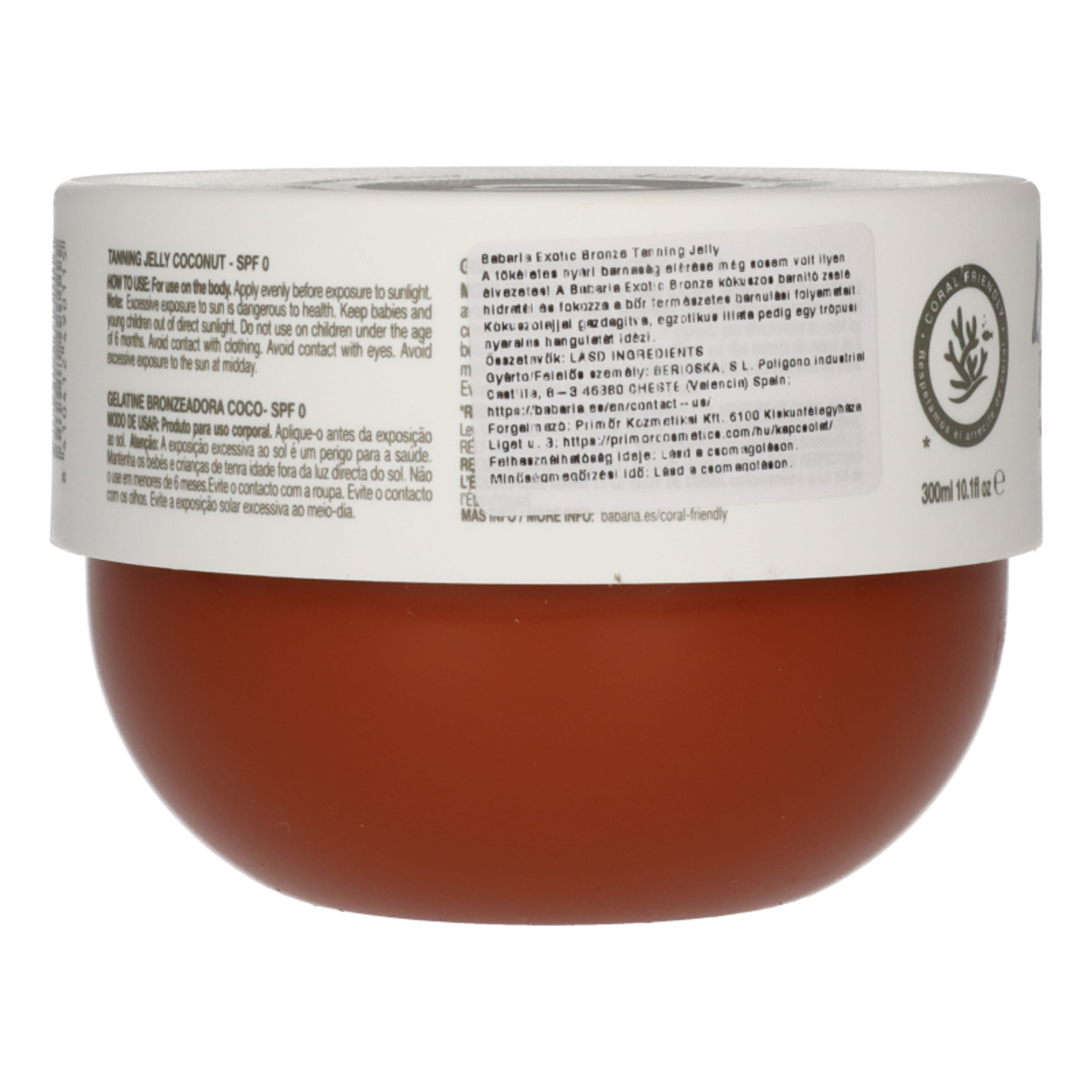 Babaria Exotic Bronze kókuszos barnító zselé - 300 ml-3
