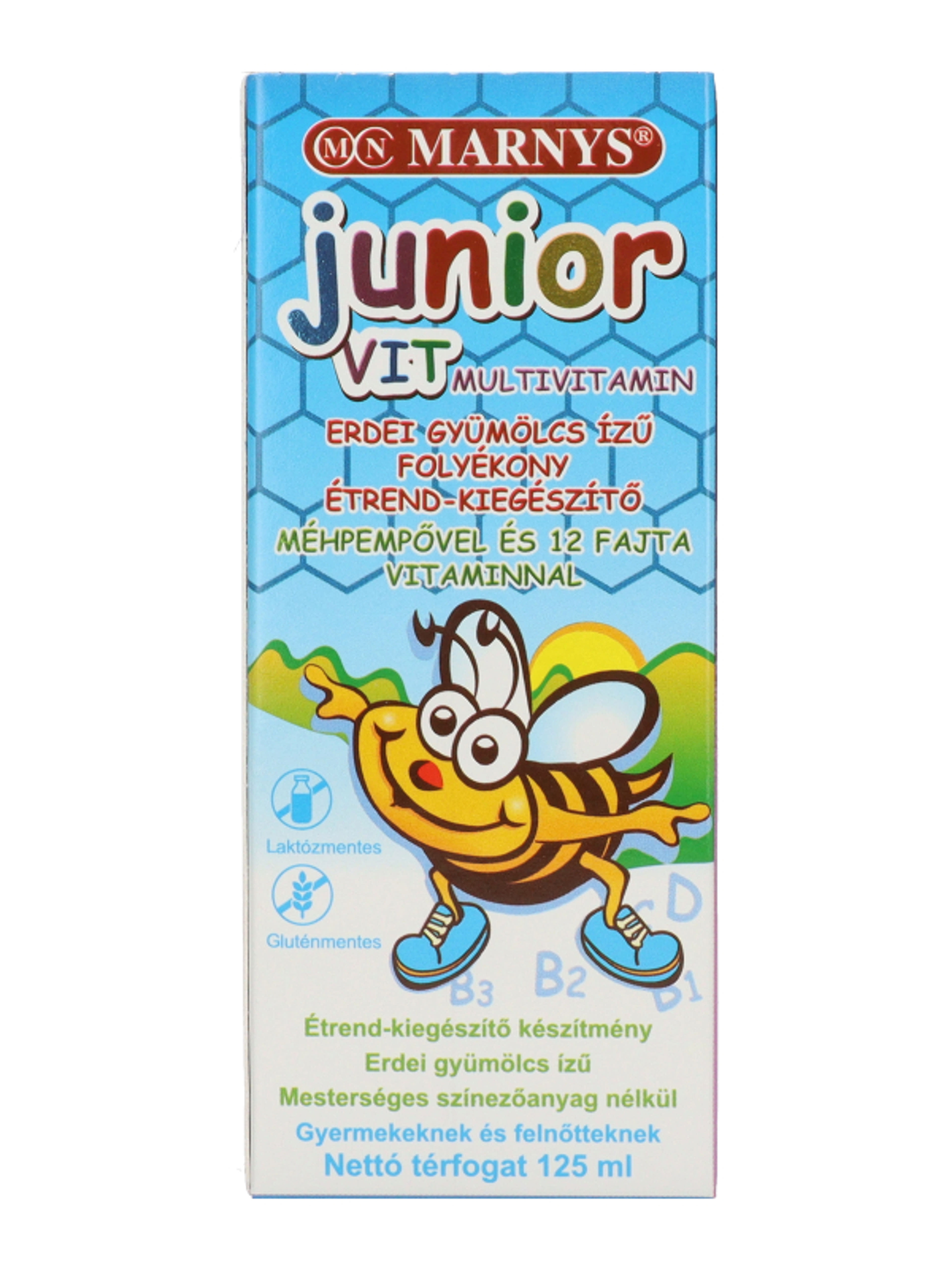Marnys junior multivitamin erdei gyümölcs folyékony étrend kiegészítő - 125 ml-2