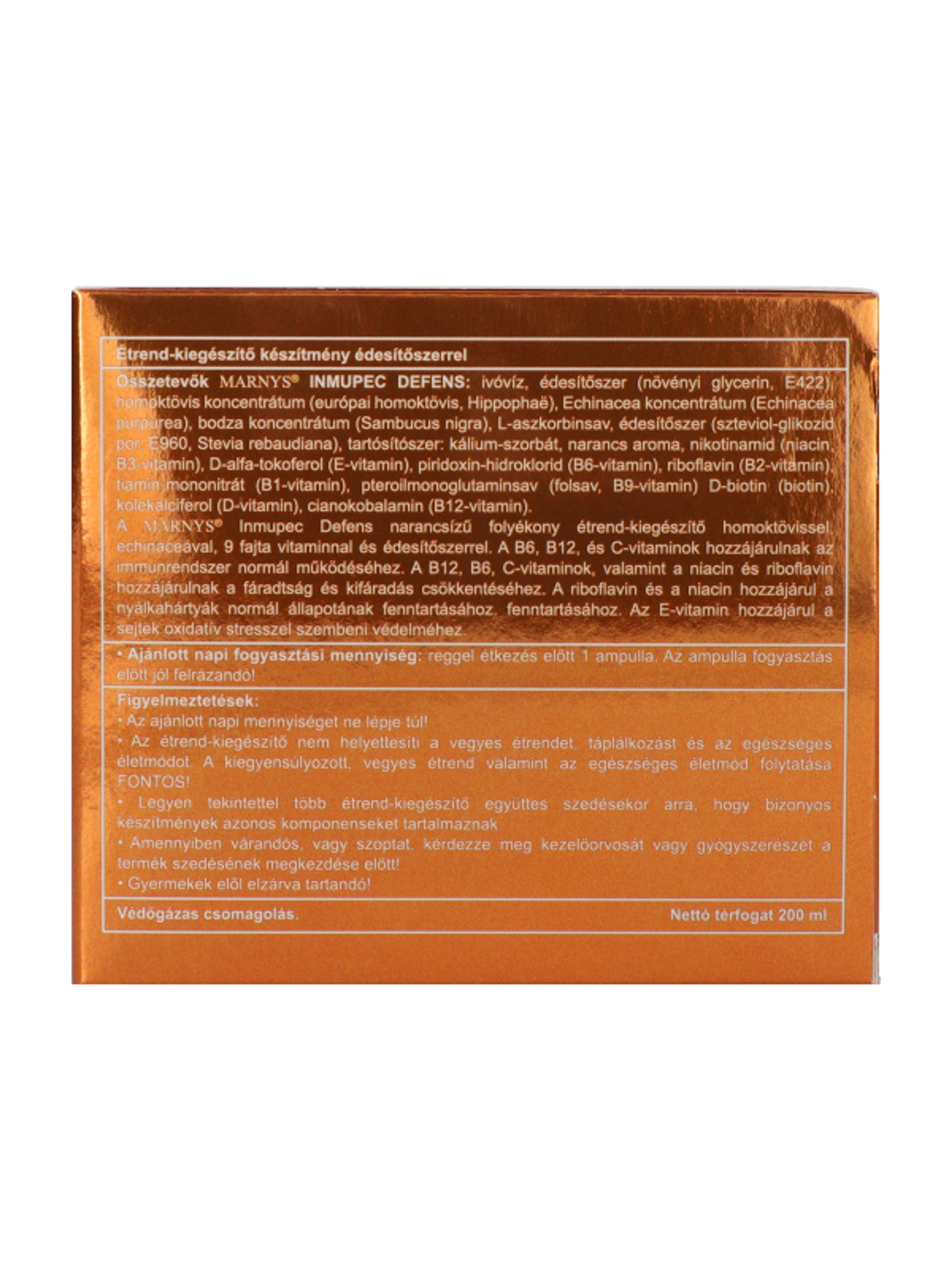 Marnys narancsízű folyékony étrendkiegészítő homoktövis 9 vitamin - 200 ml-4