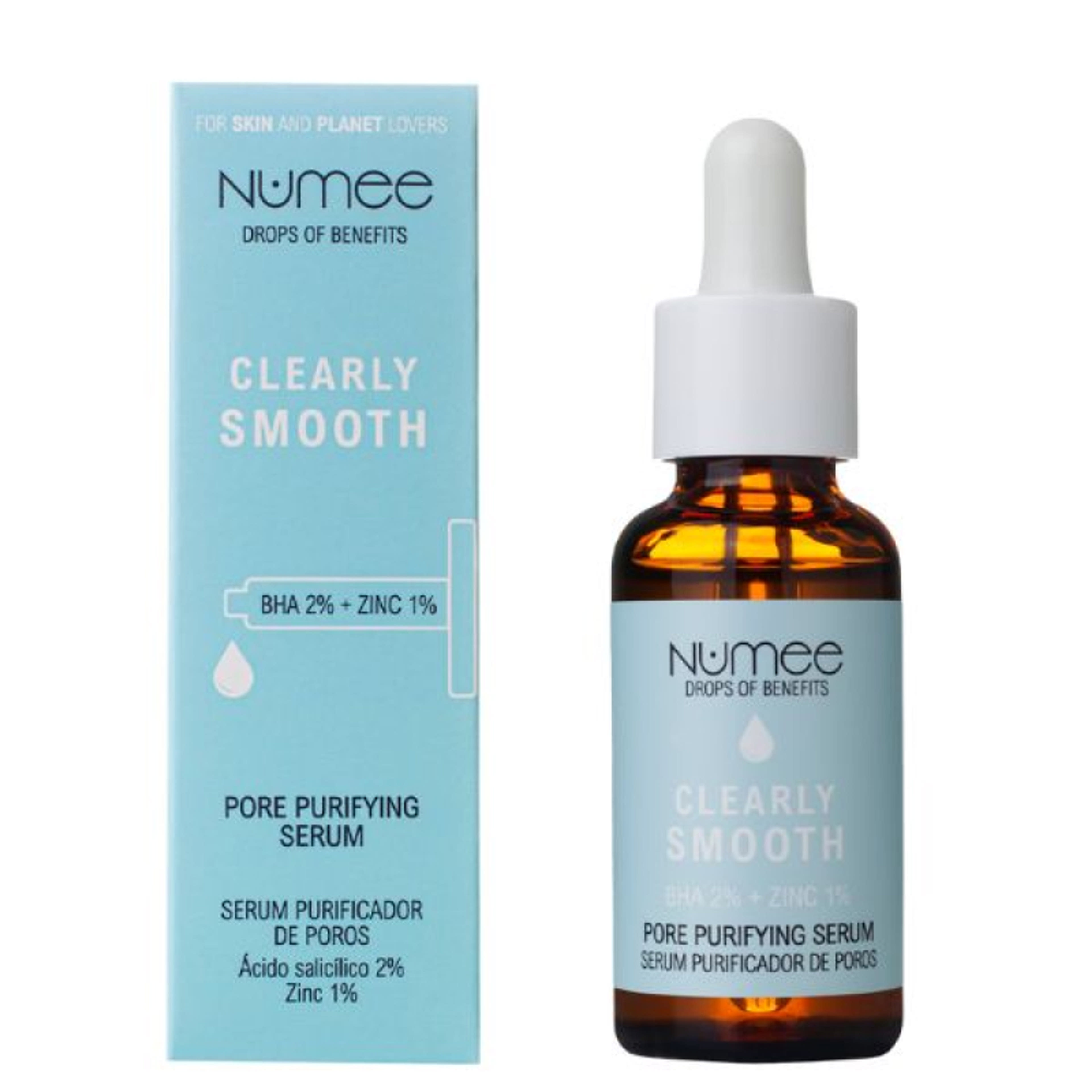 Numee Drops of Benefits Clearly Smooth Salicylic Acid szérum - 30 ml-3