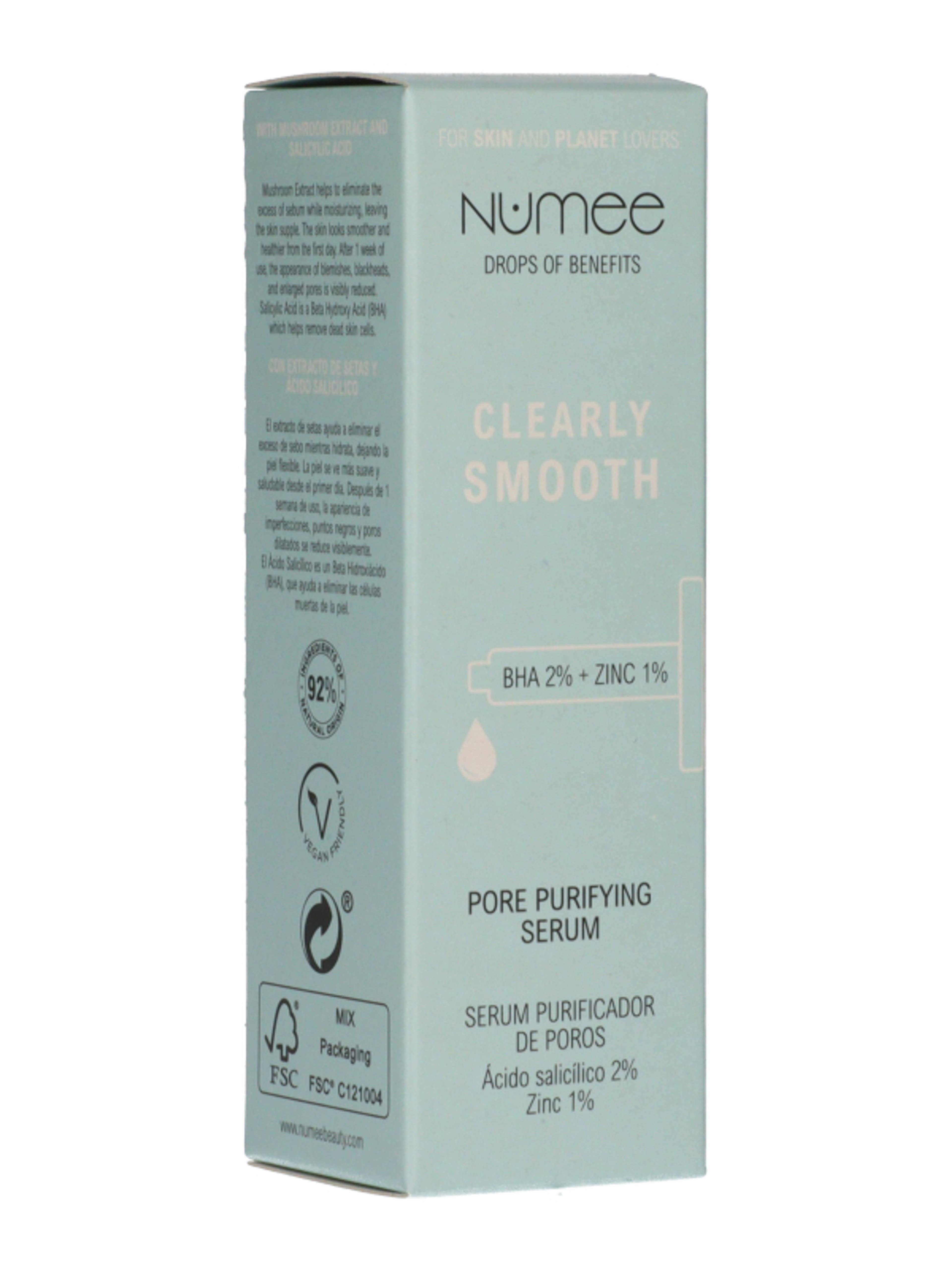Numee Drops of Benefits Clearly Smooth Salicylic Acid szérum - 30 ml-5