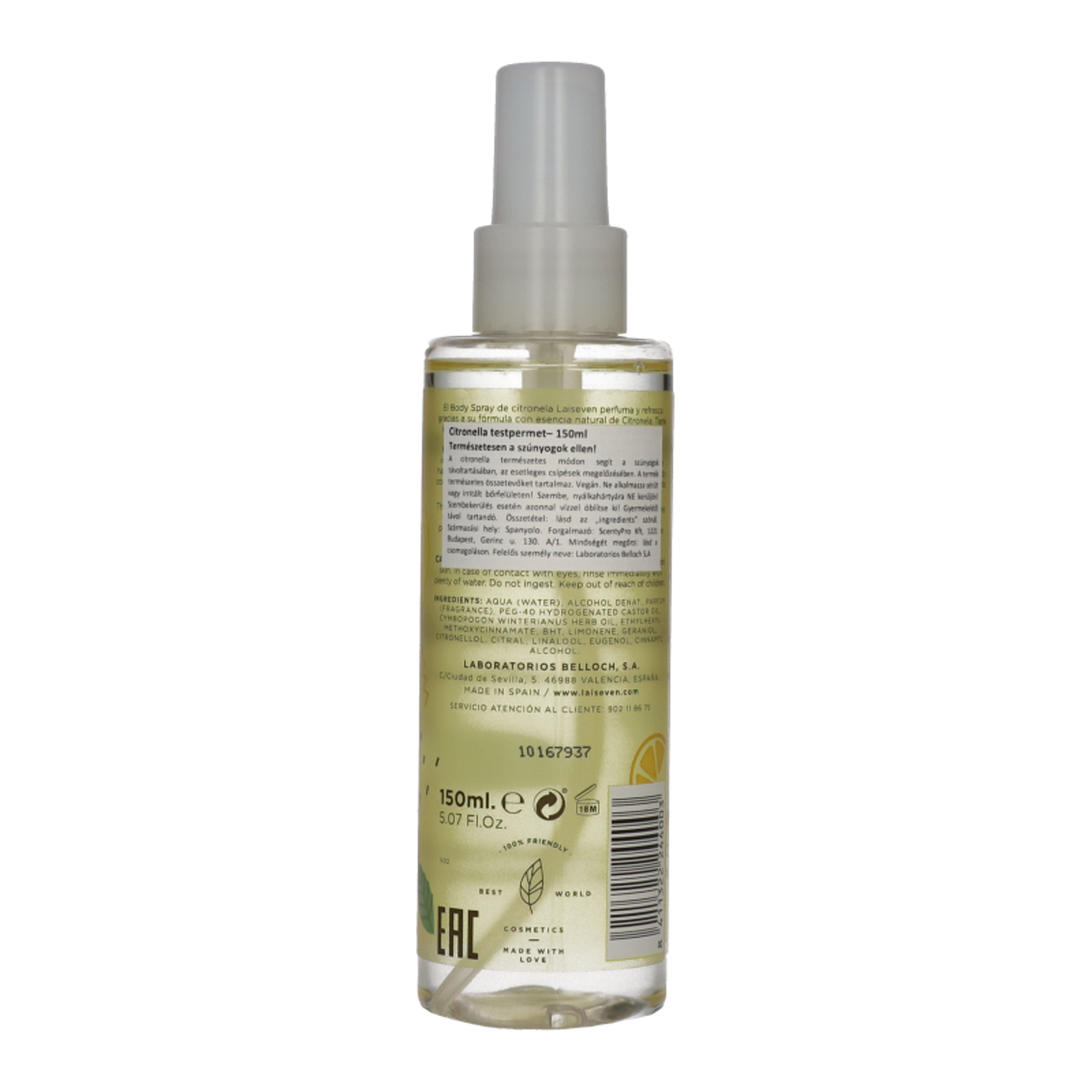 Laiséven Citronella testpermet - 150 ml-2