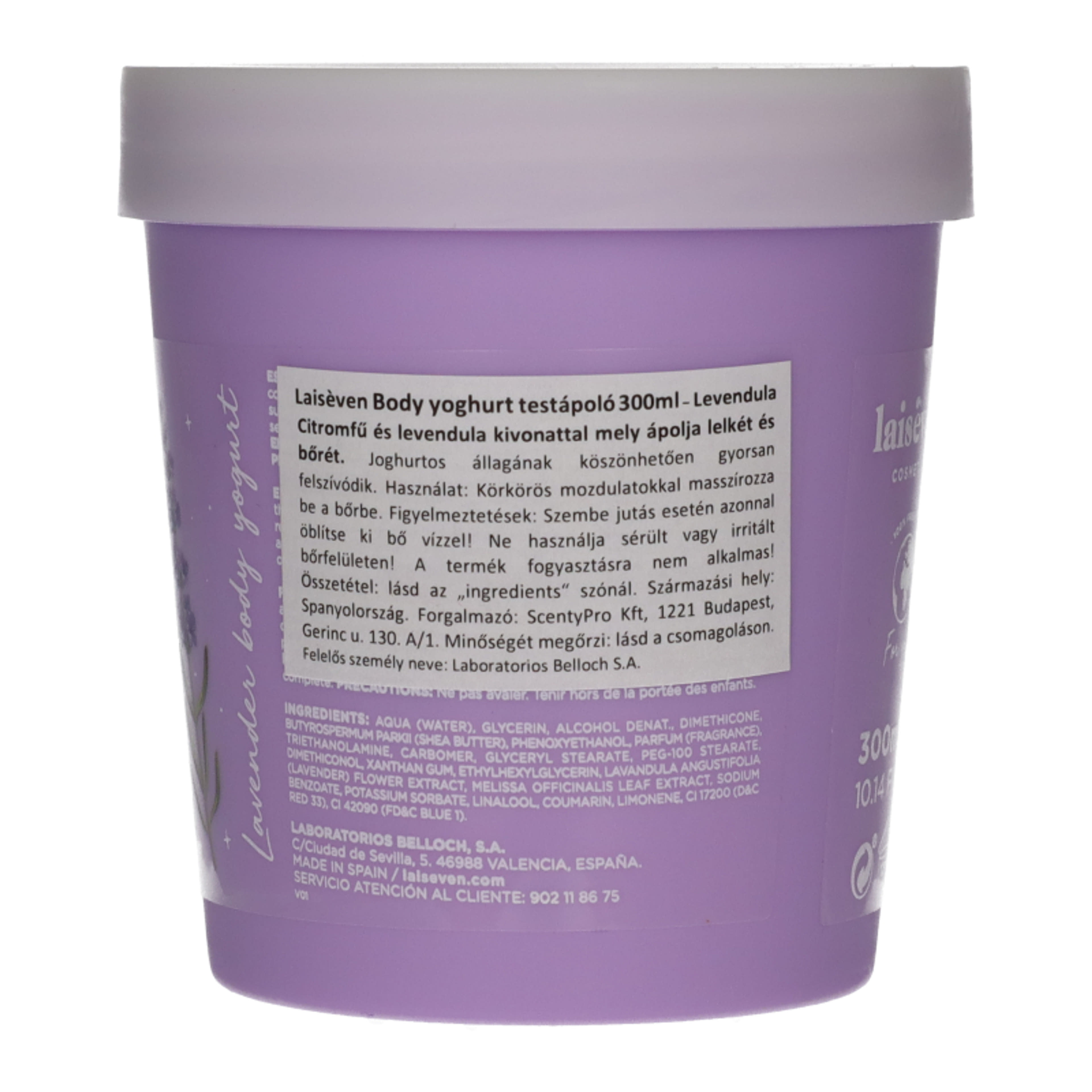 Laiséven testápoló levendula kivonattal - 300 ml-2