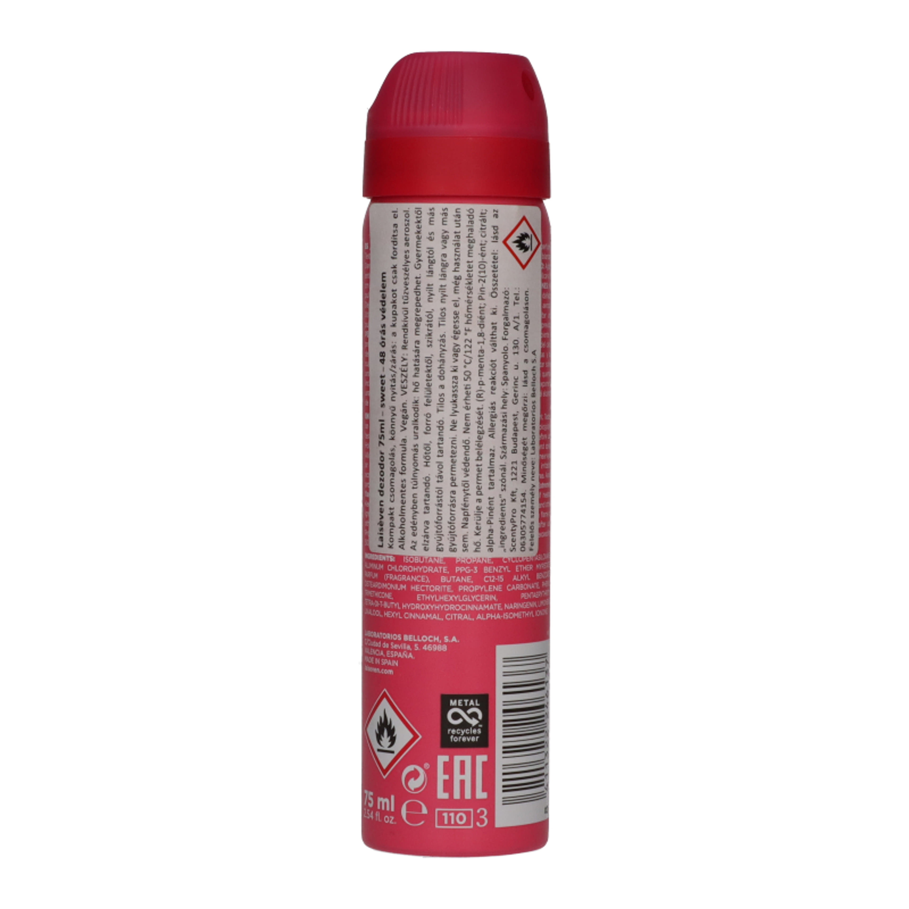 Laiséven dezodor édes illattal - 75 ml-2