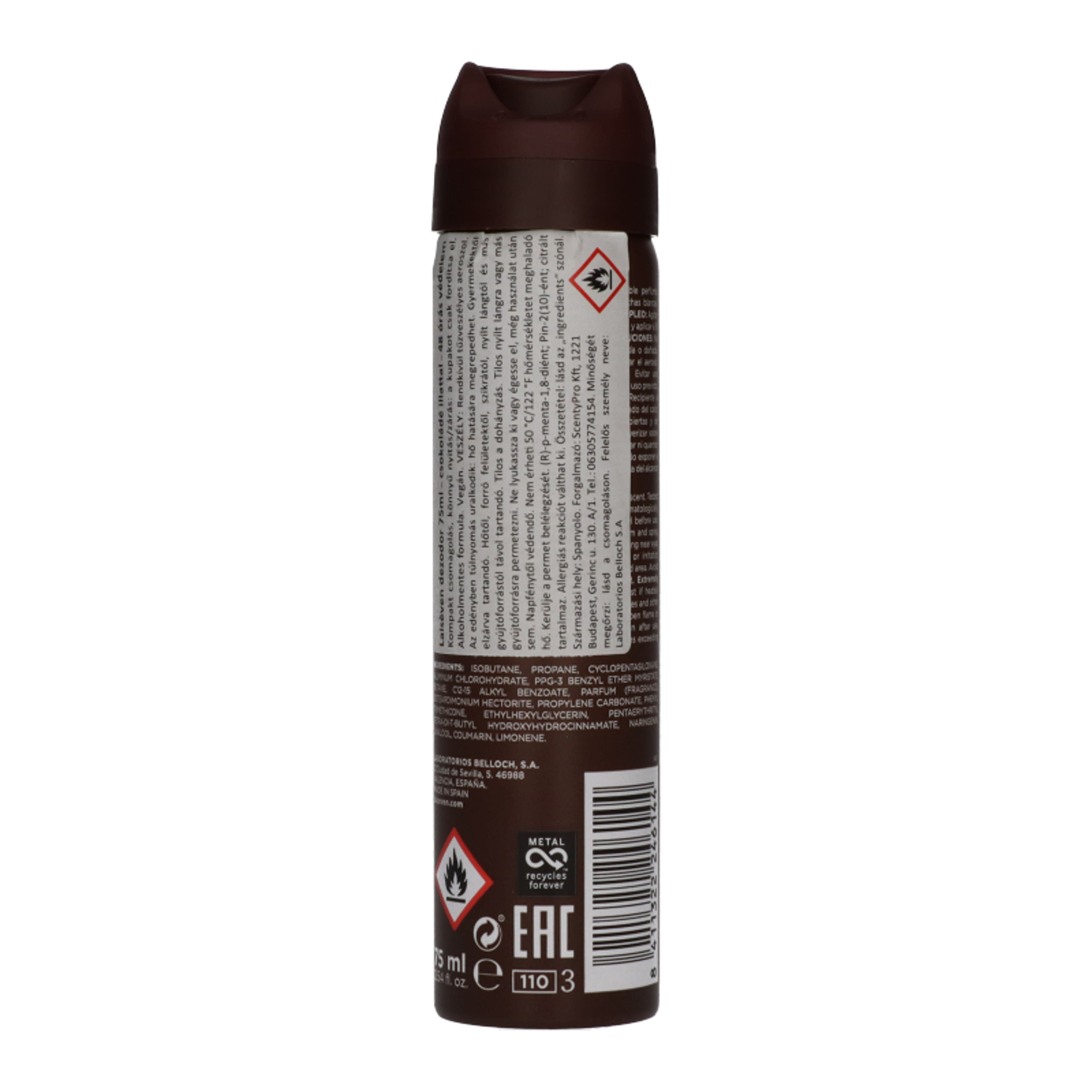 Laiséven dezodor csokoládé illattal - 75 ml-2