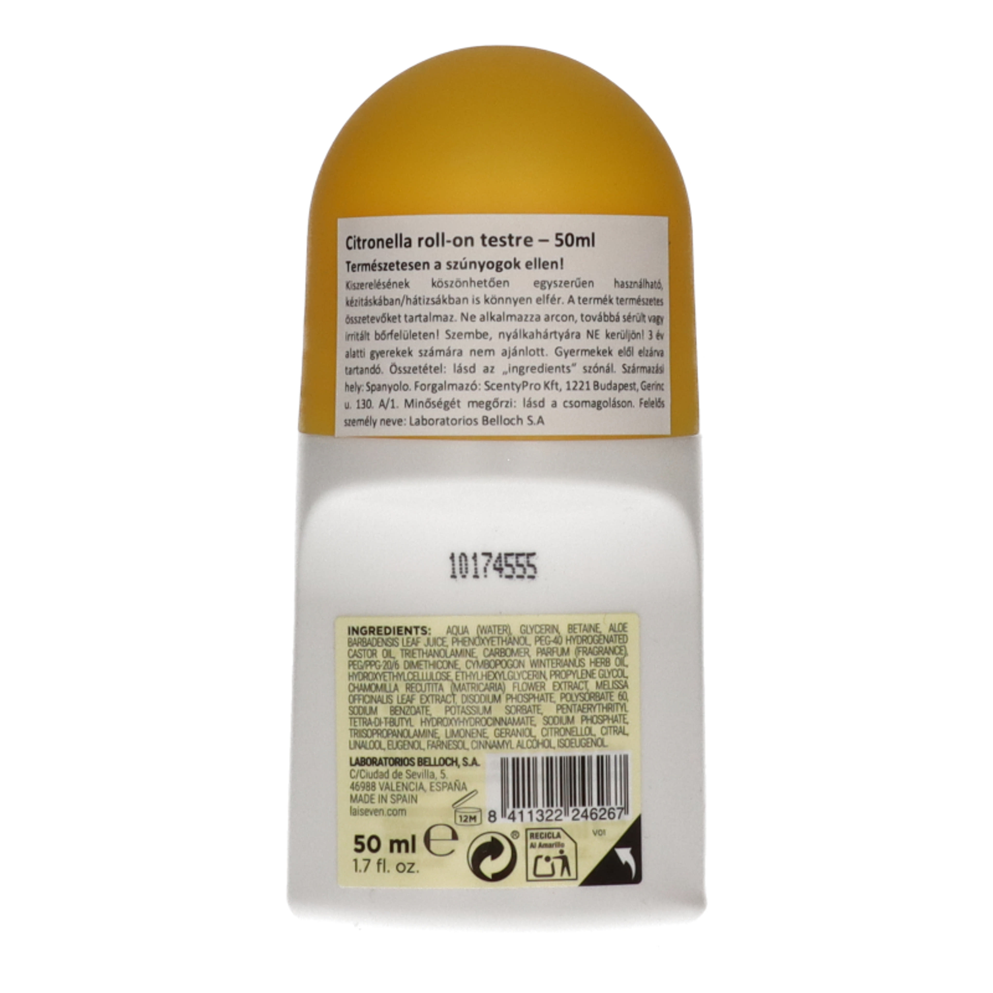 Laiséven Citronella testpermet roll-on - 50 ml-3