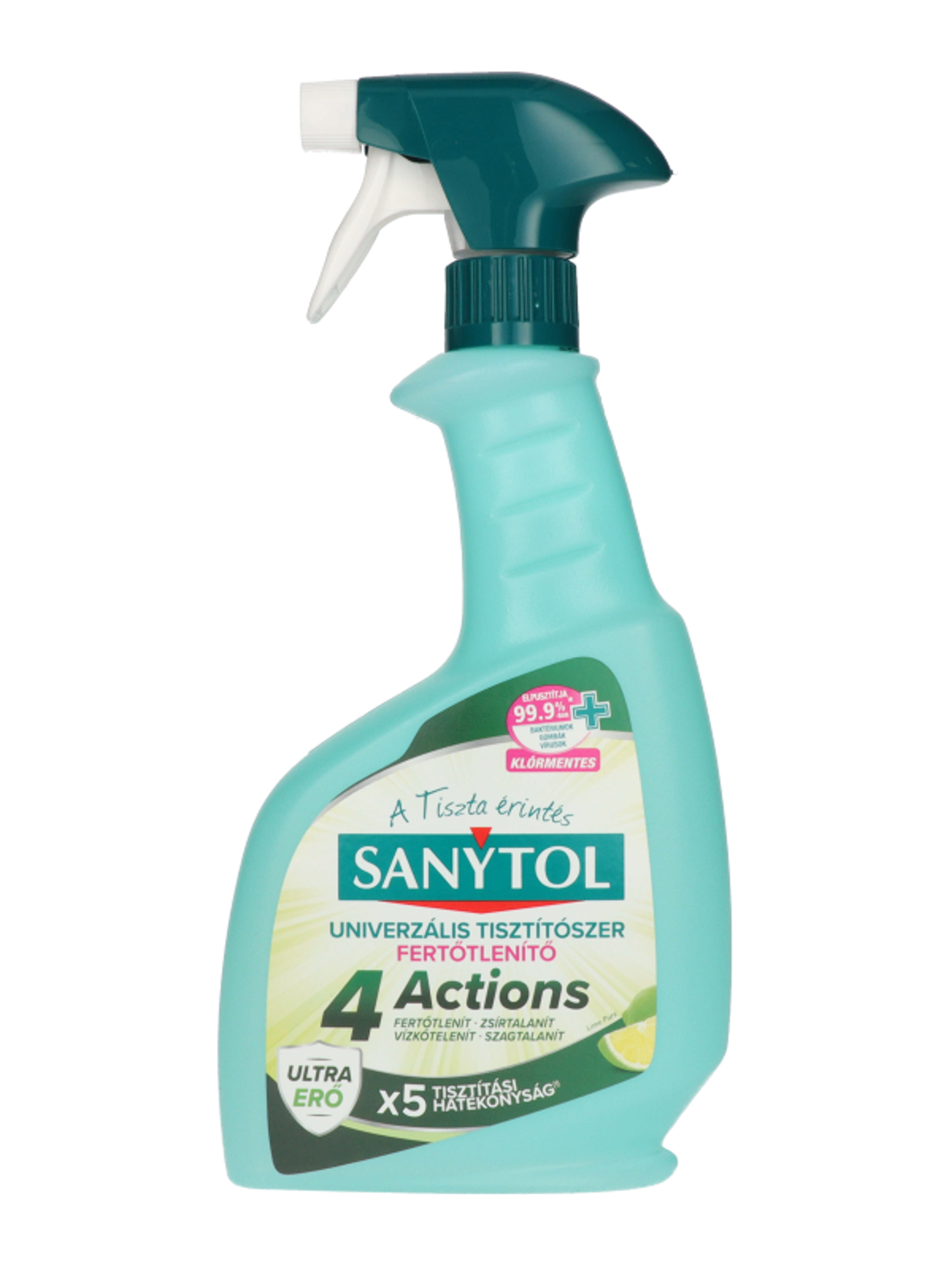 Sanytol 4 Actions Lime Pure univerzális fertőtlenítő tisztítószer - 500 ml-3