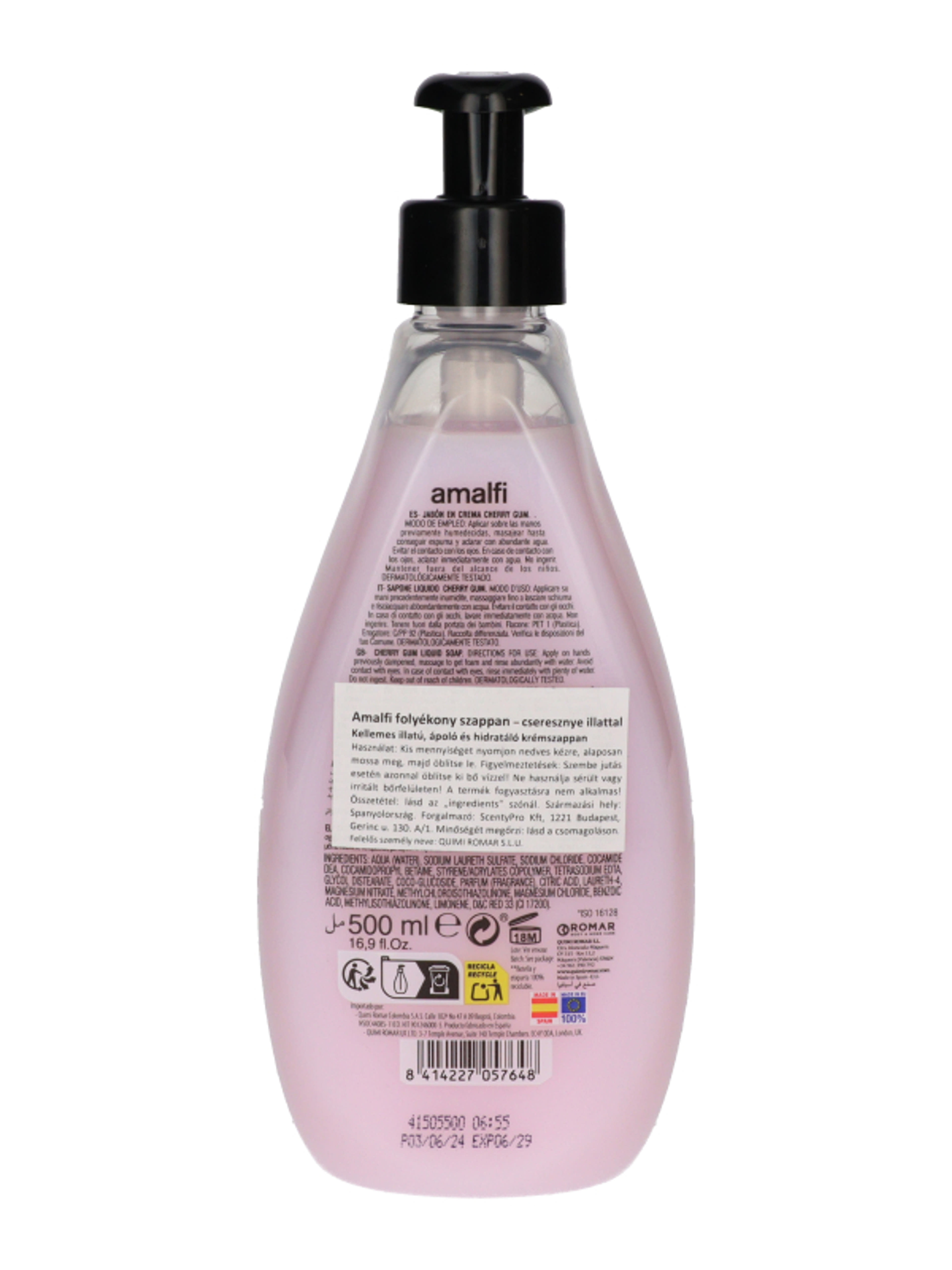Amalfi folyékony szappan cseresznye illattal - 500 ml-3