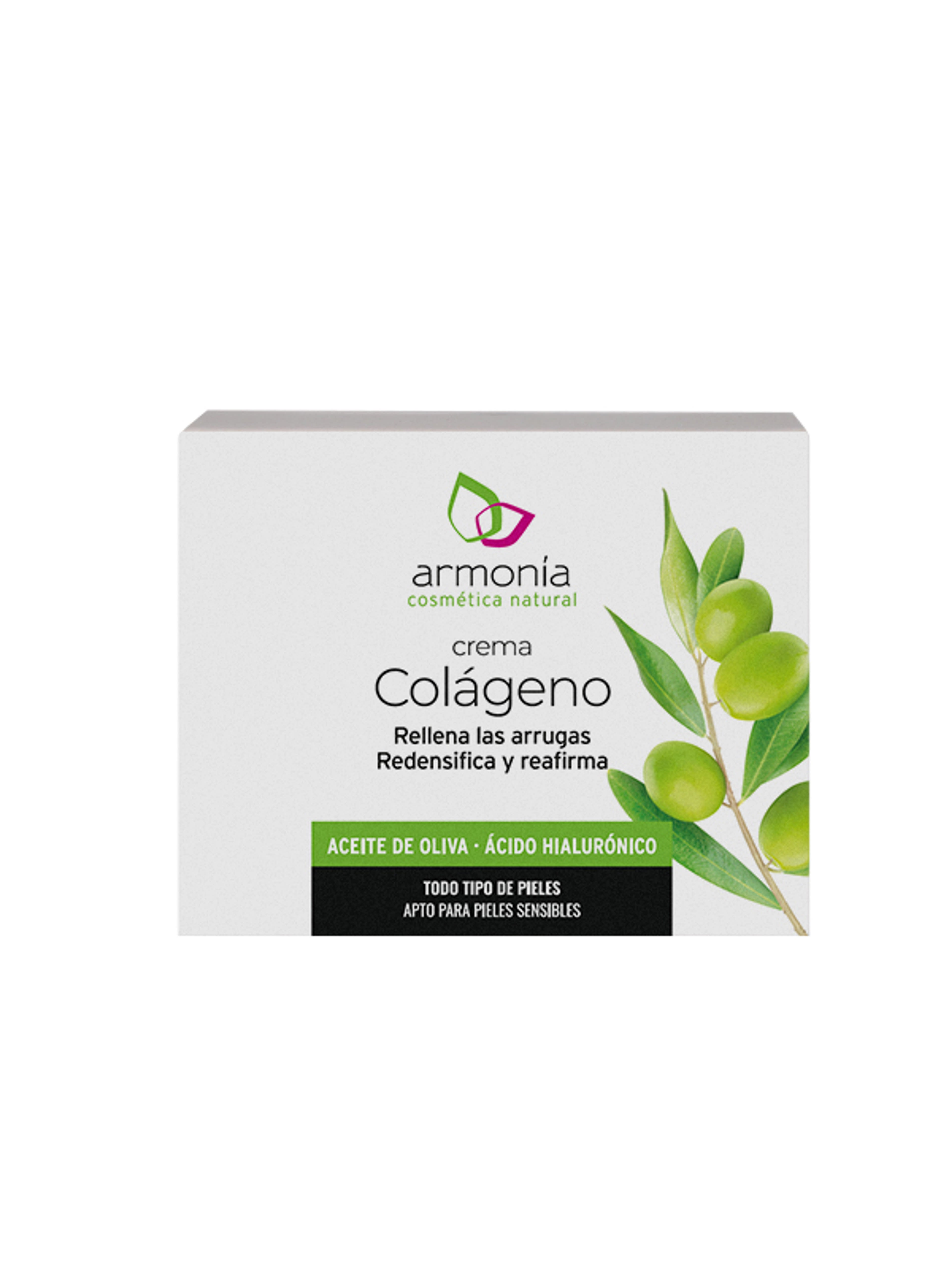 Armonia kollagén arckrém hialuronnal, oliva - 50 ml-2