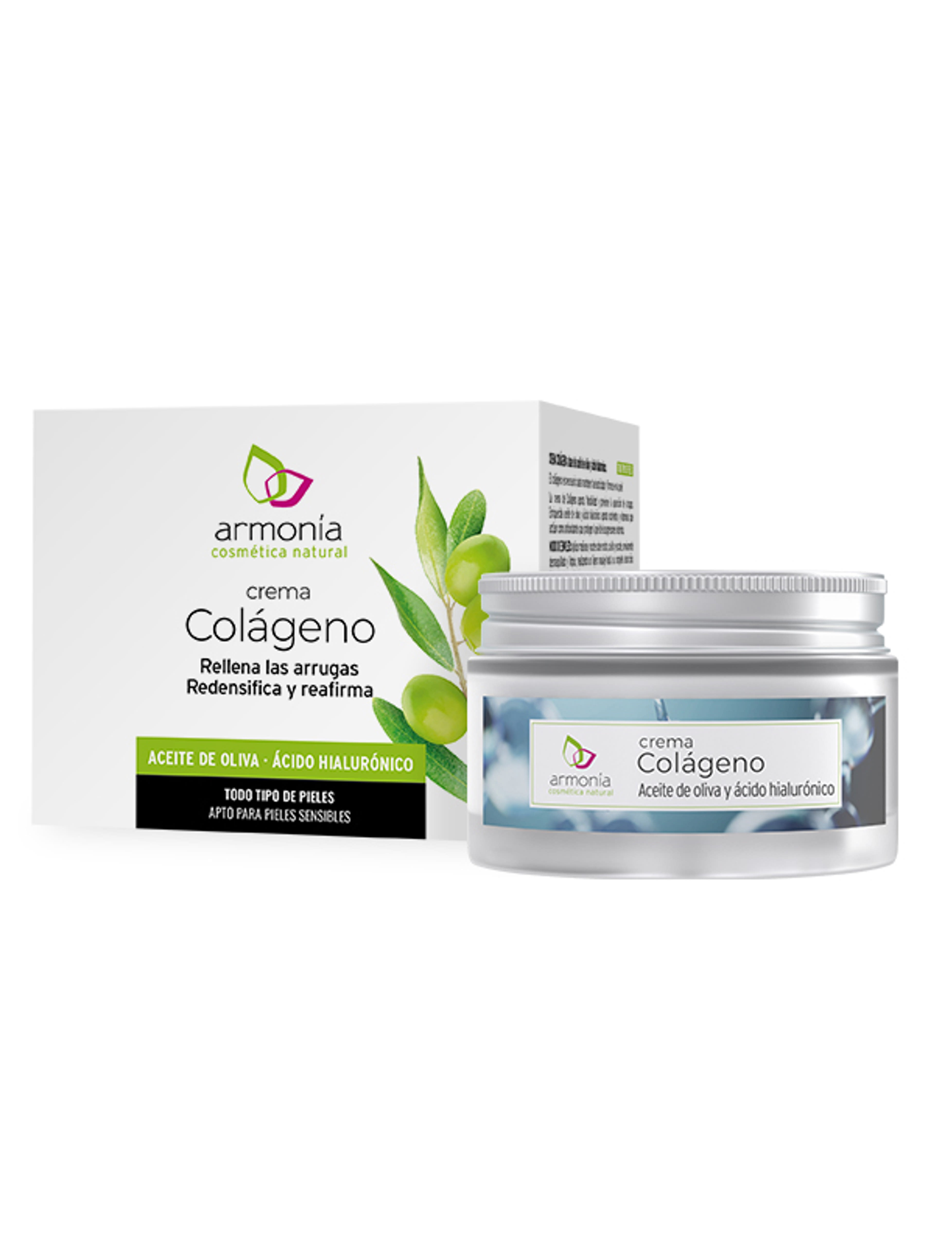 Armonia kollagén arckrém hialuronnal, oliva - 50 ml-3