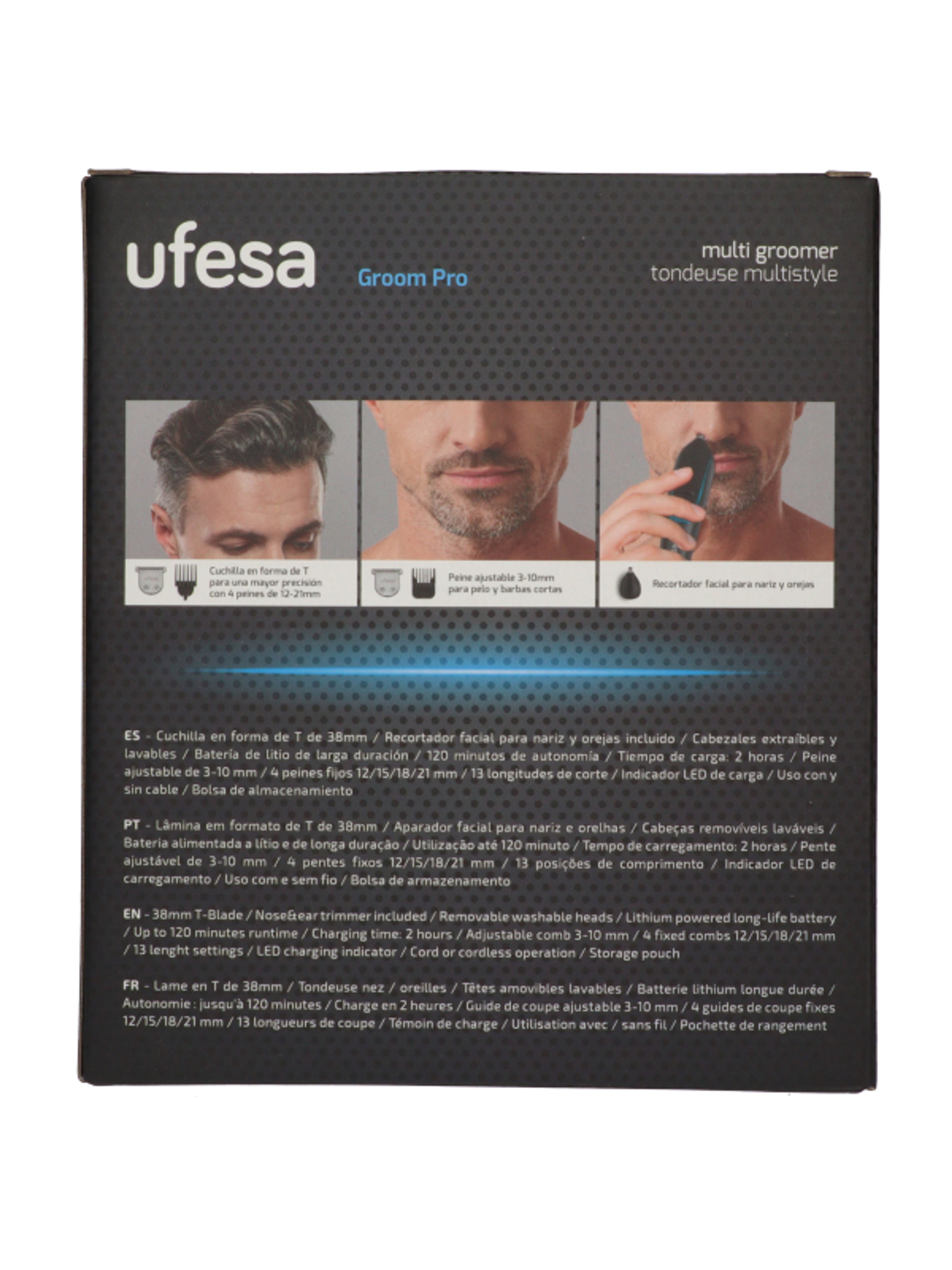 Ufesa Multigroom 7in1 haj- és szakállvágó - 1 db-3