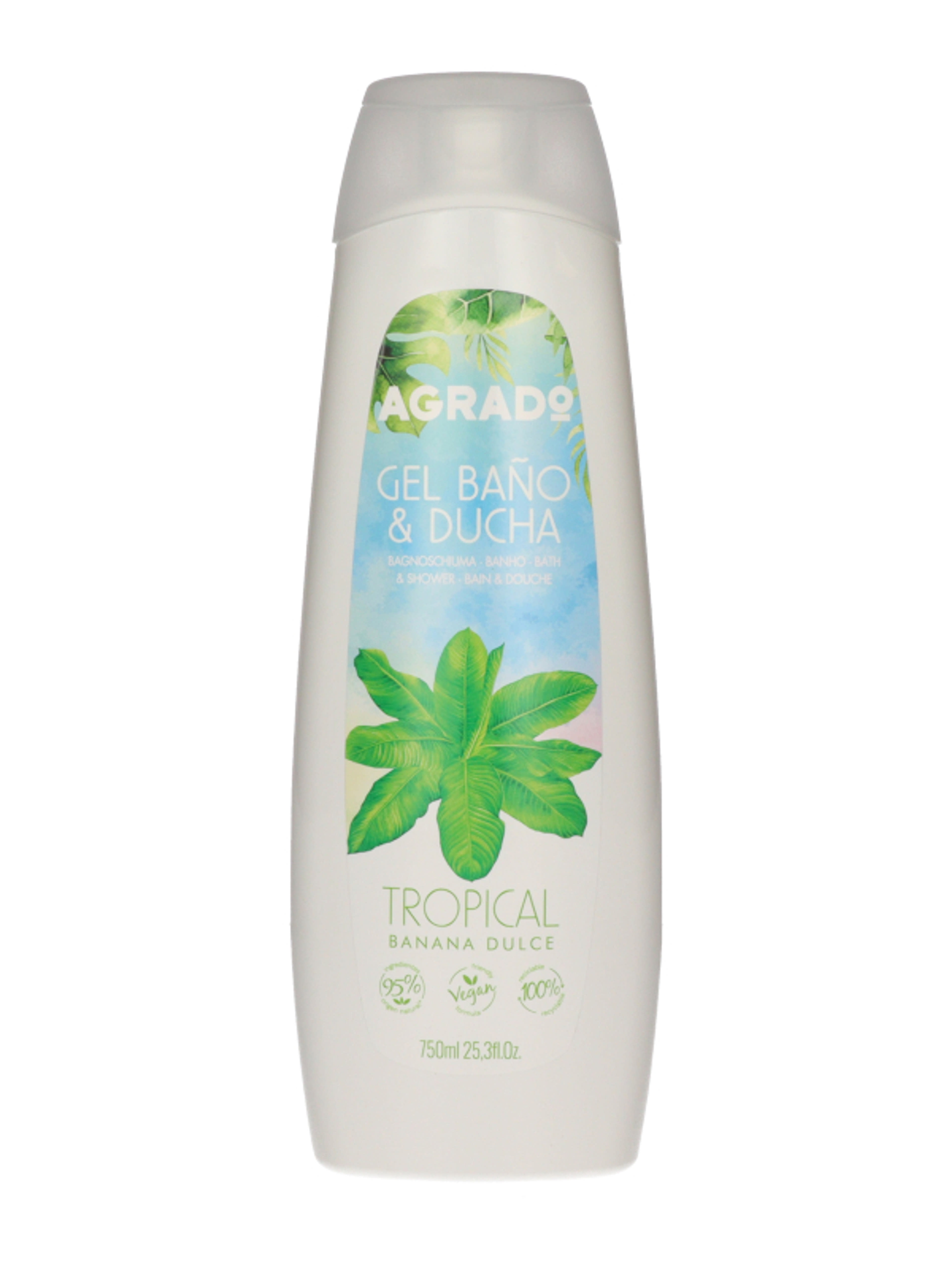 Agrado tus-, és habfürdő aloe verával - 750 ml-2