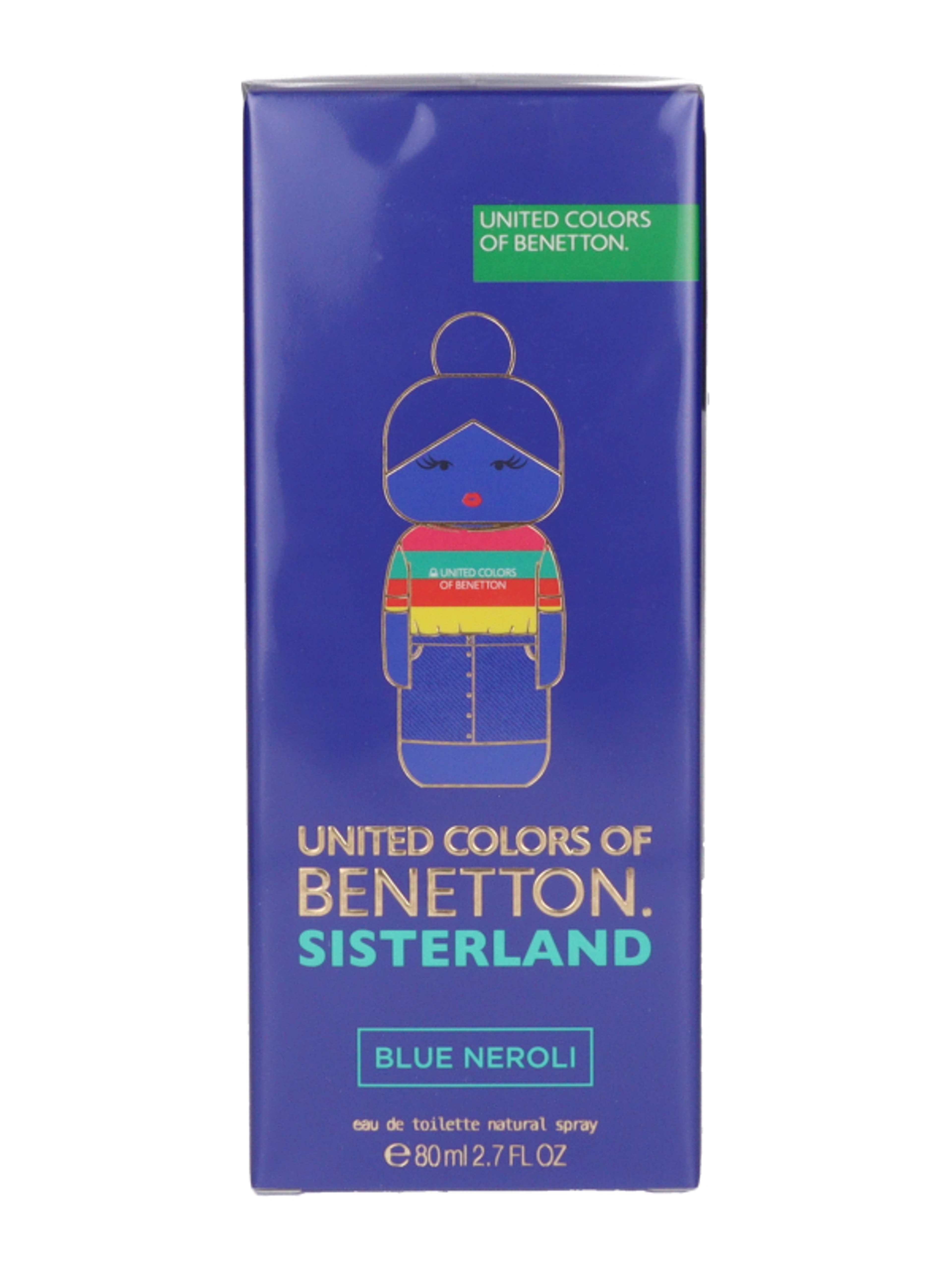 Benetton Sisterland Blue Neroli női Eau de Toilette - 80 ml-3