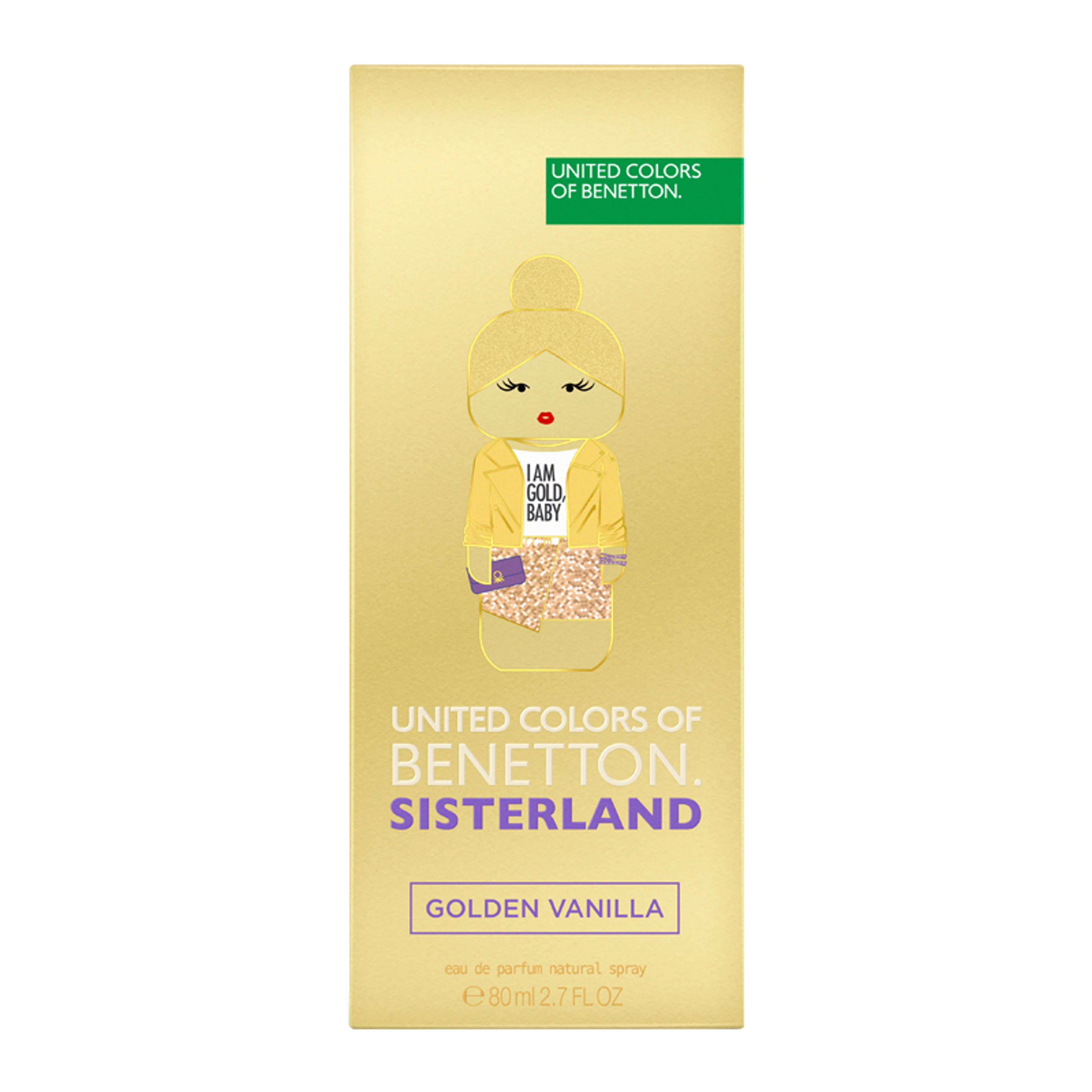 Benetton Sisterland Golden Vanilia női Eau De Parfum - 80 ml-2