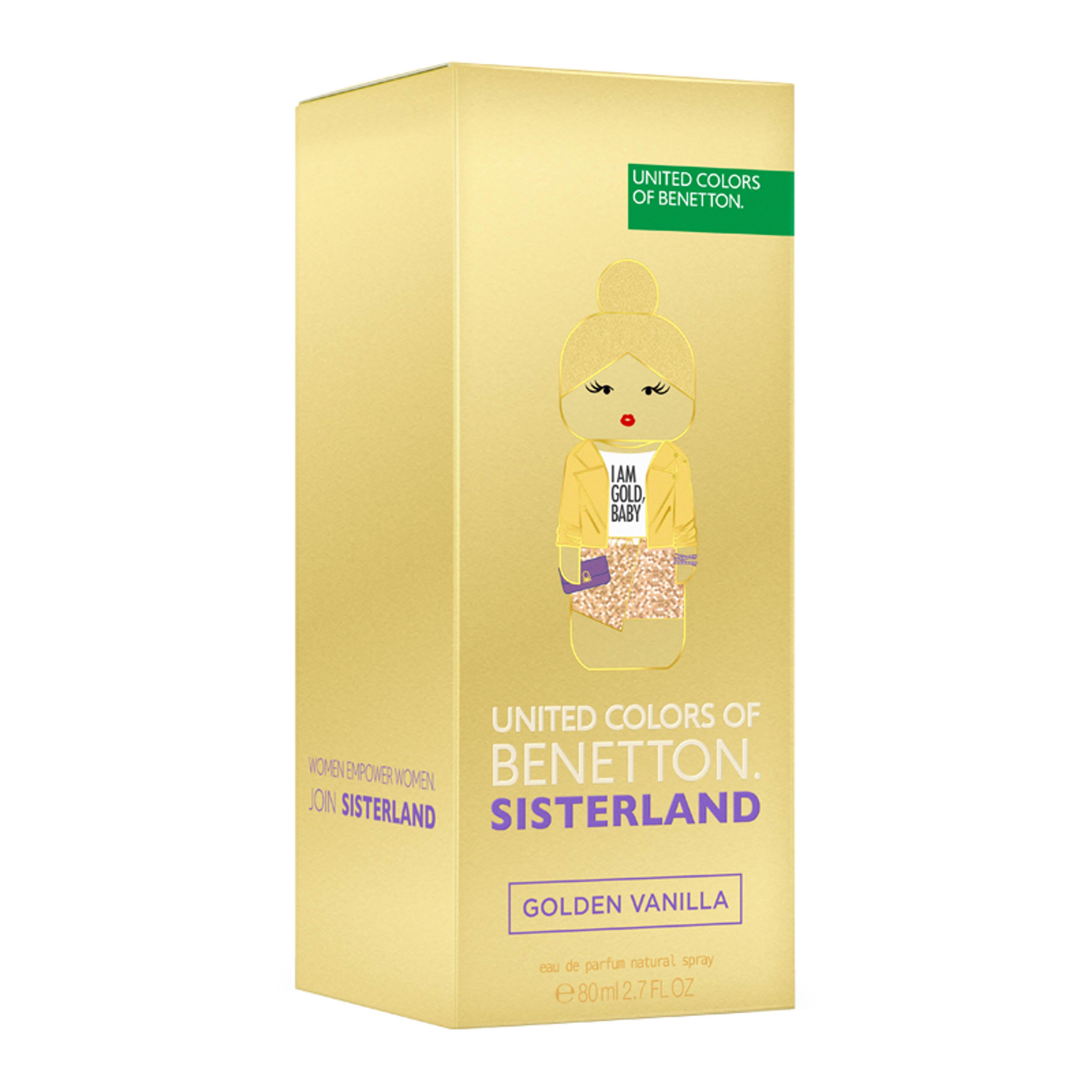 Benetton Sisterland Golden Vanilia női Eau De Parfum - 80 ml-3