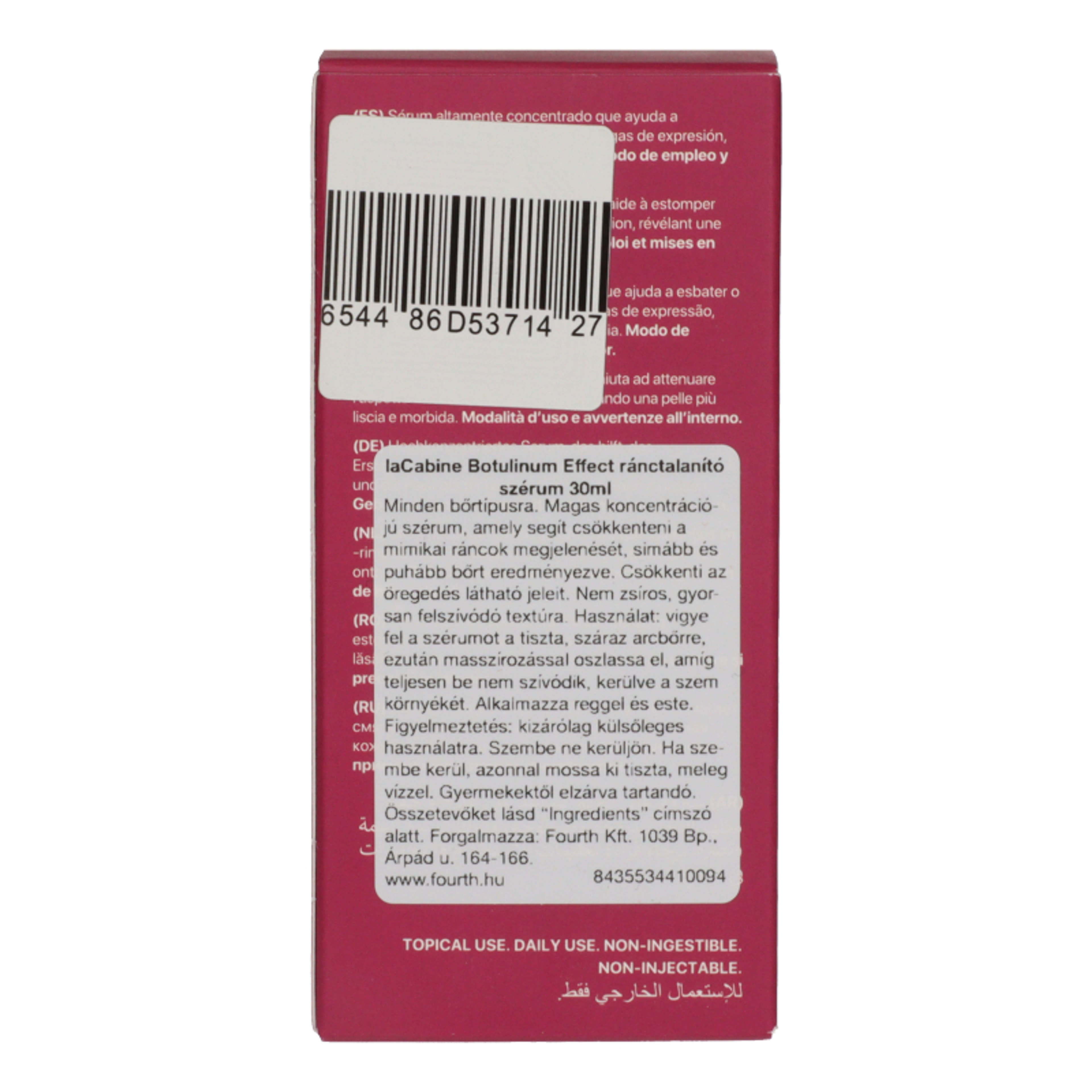 Lacabine Botulinum Effect ránctalanító szérum - 30 ml-3