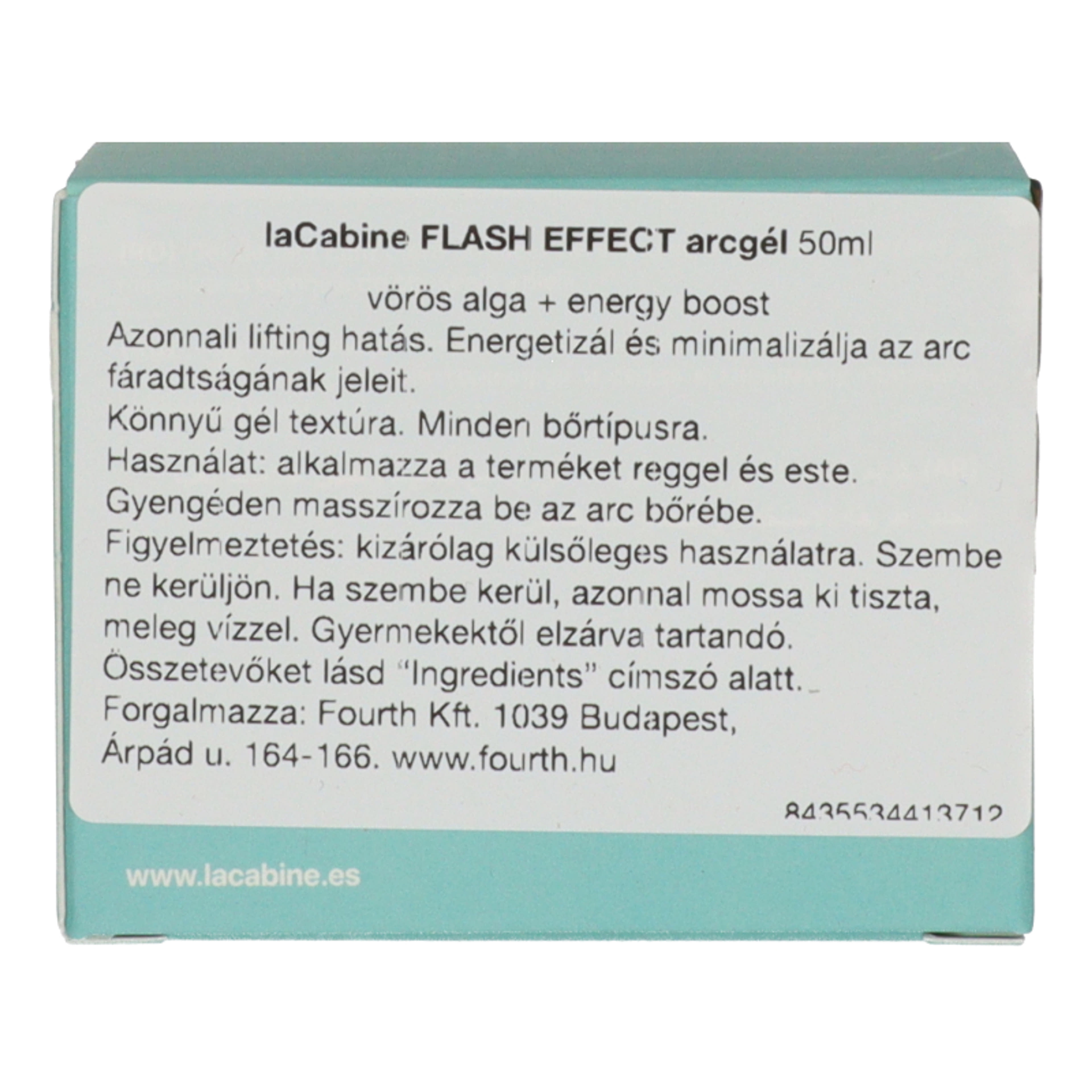 Lacabine Flash Effect arcgél vörös algával - 50 ml-3
