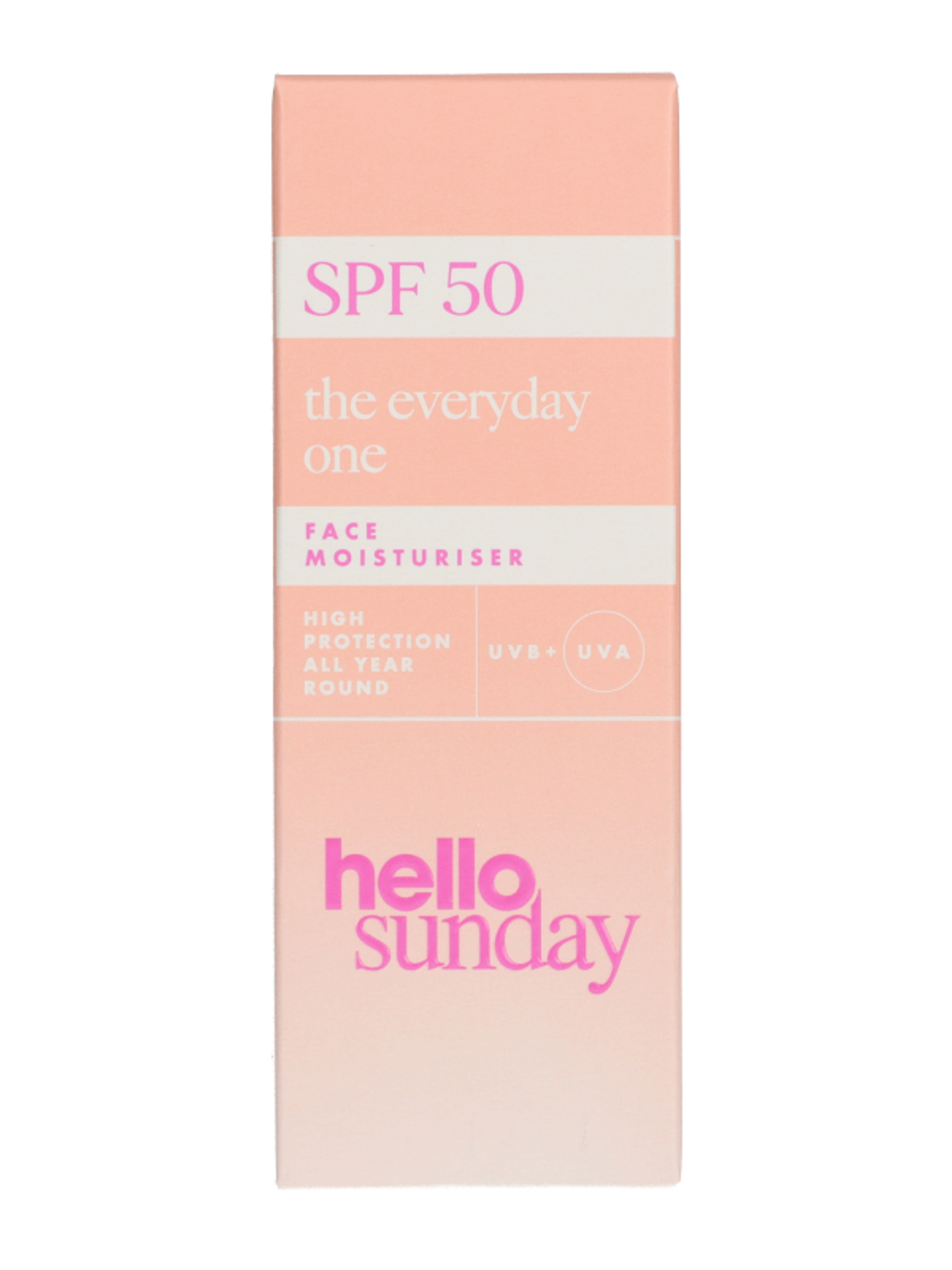 Hello Sunday fényvédő arcra SPF50 illatmentes - 50 ml