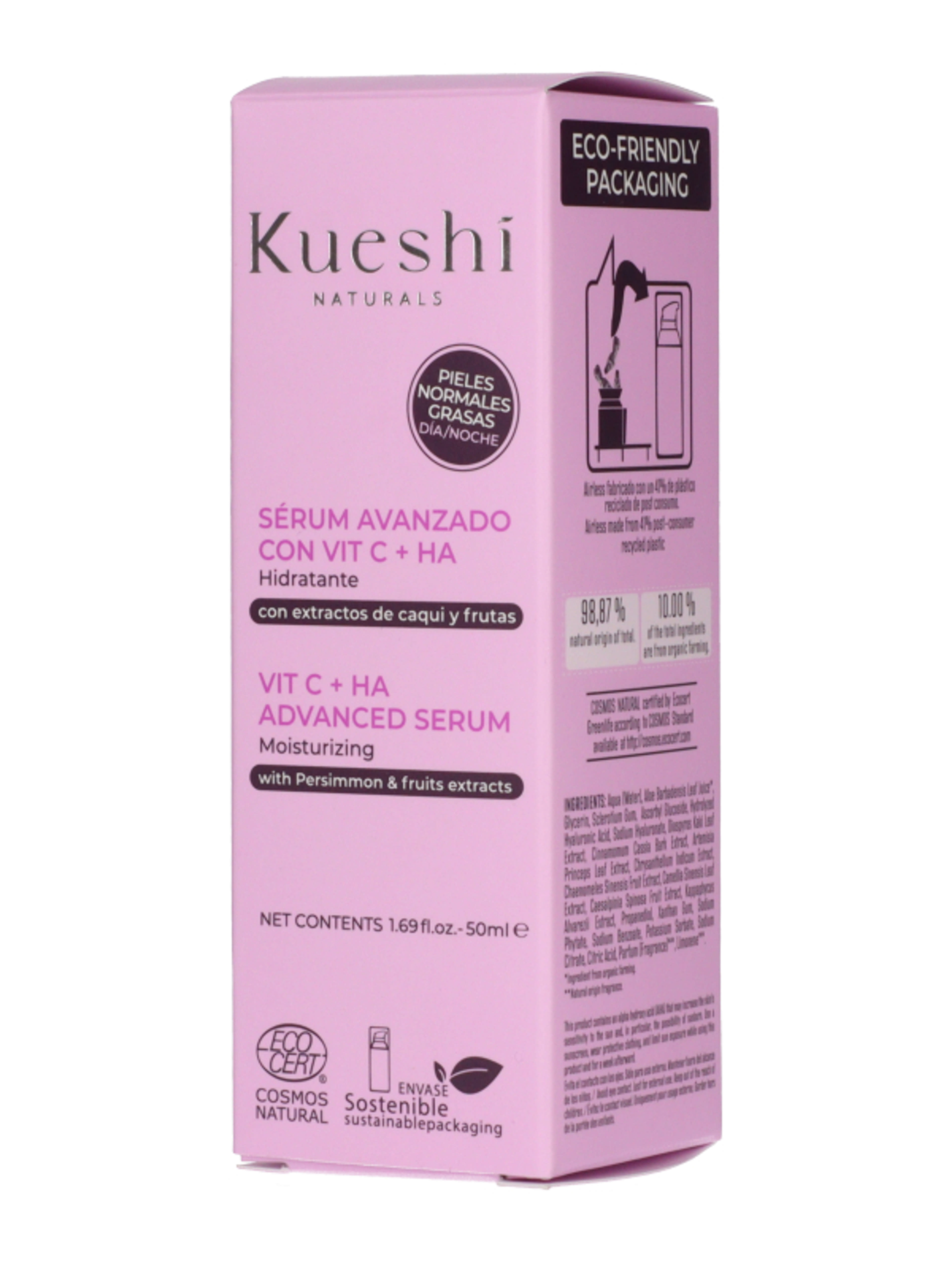 Kueshi Naturals szérum C vitaminnal és hialuronsavval - 50 ml-3