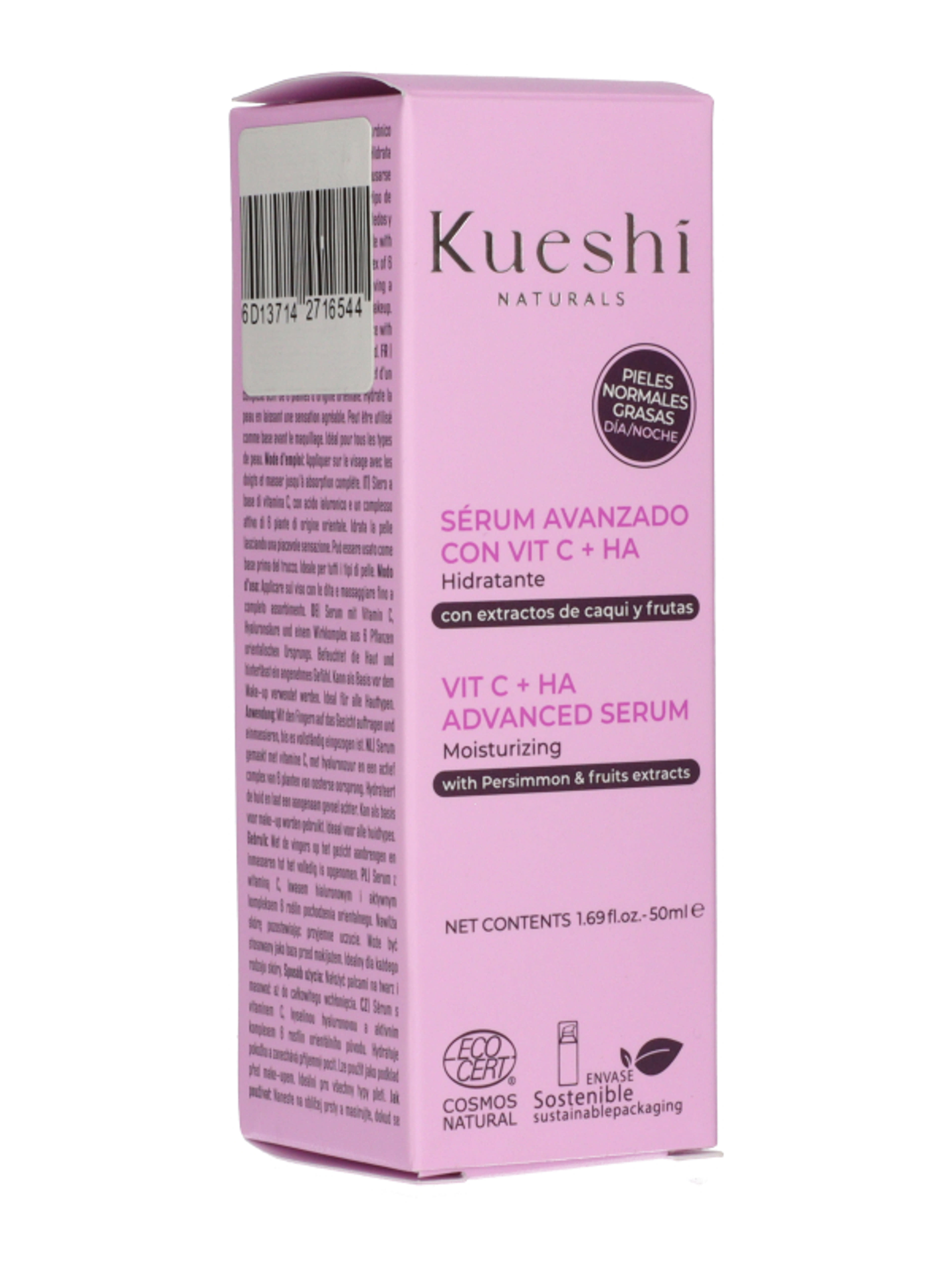 Kueshi Naturals szérum C vitaminnal és hialuronsavval - 50 ml-5