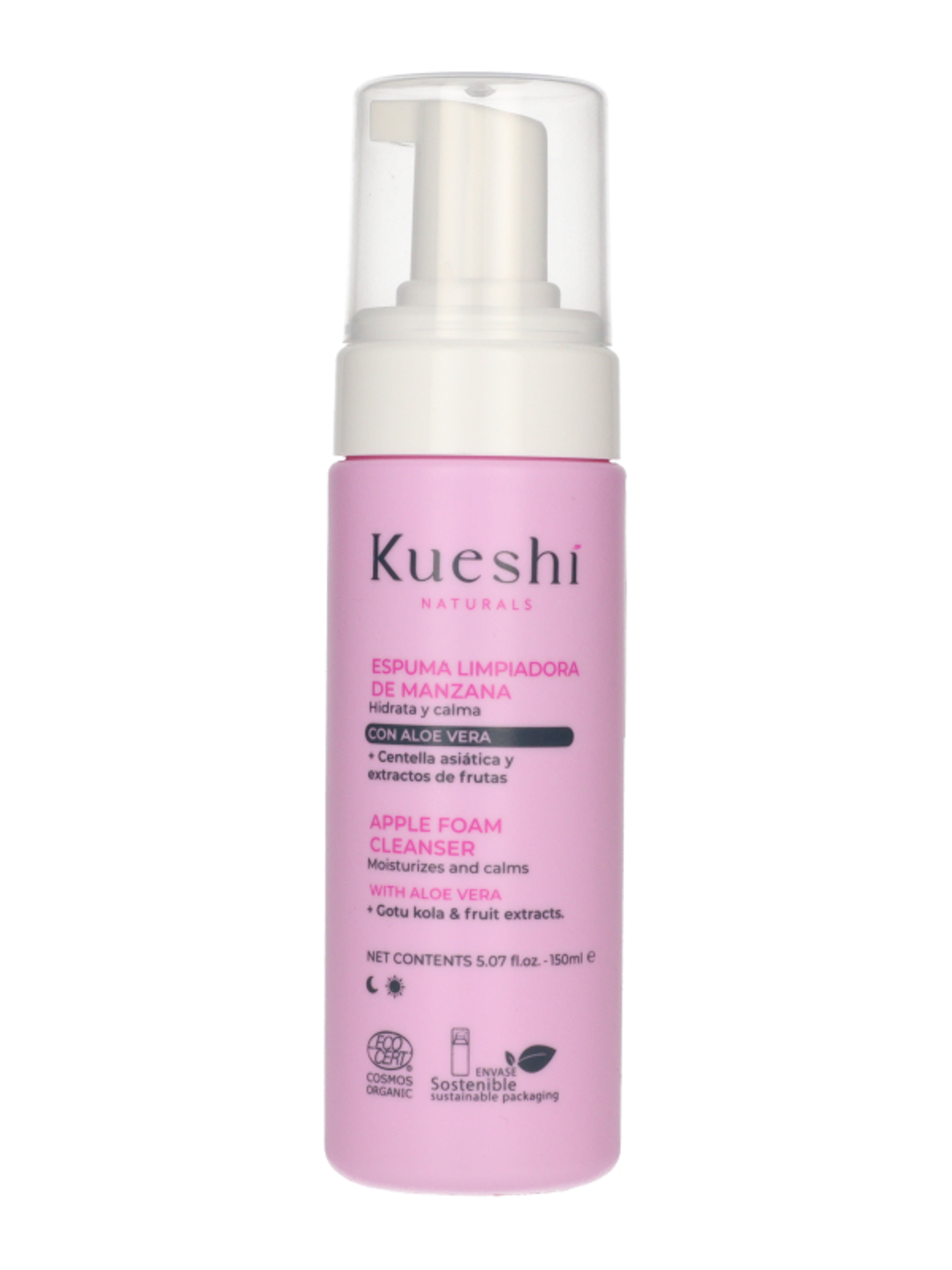 Kueshi Naturals gyengéd arctisztító hab - 150 ml