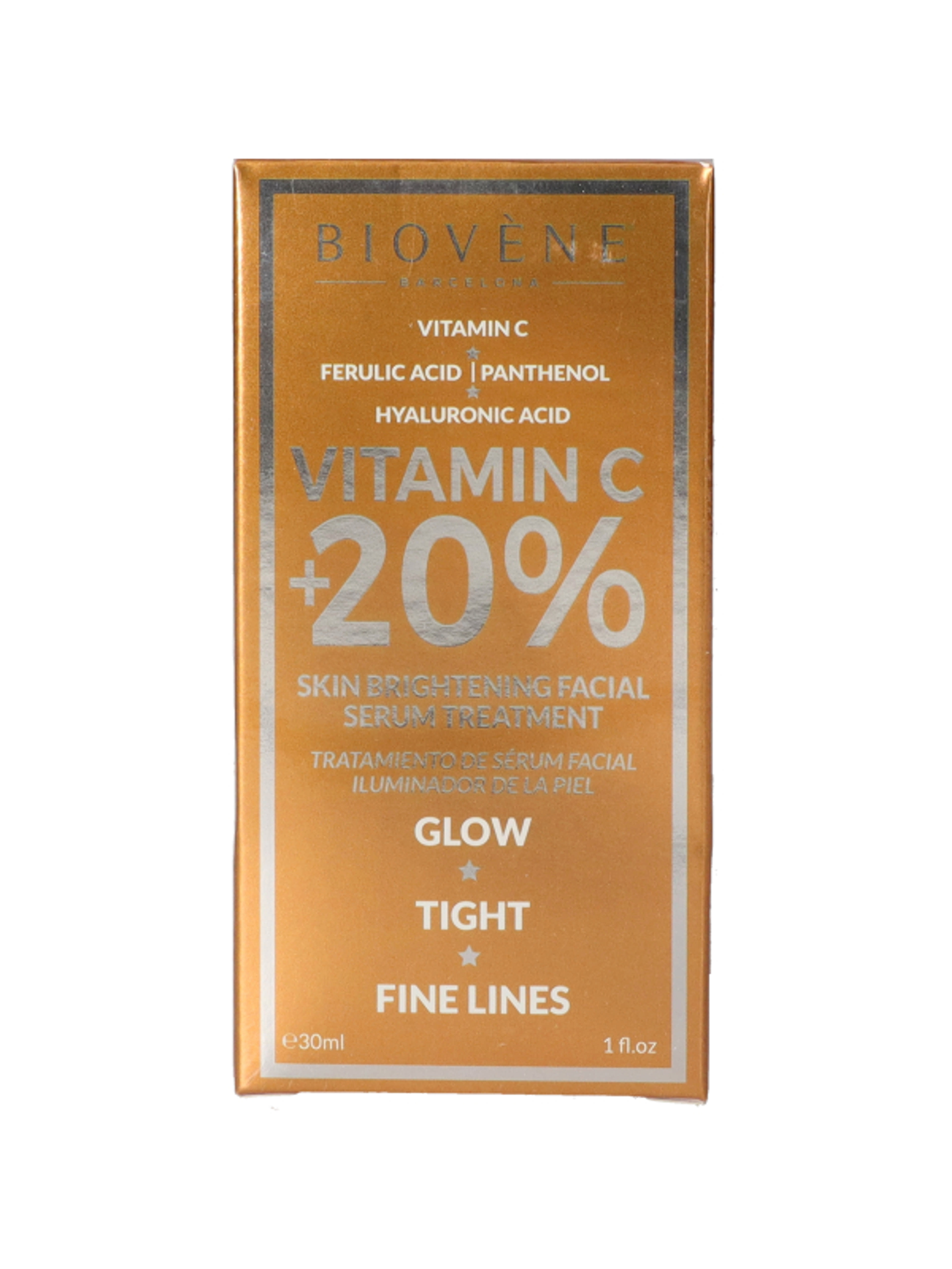 Biovene Vitamin C + 20% arcápoló szérum - 30 ml