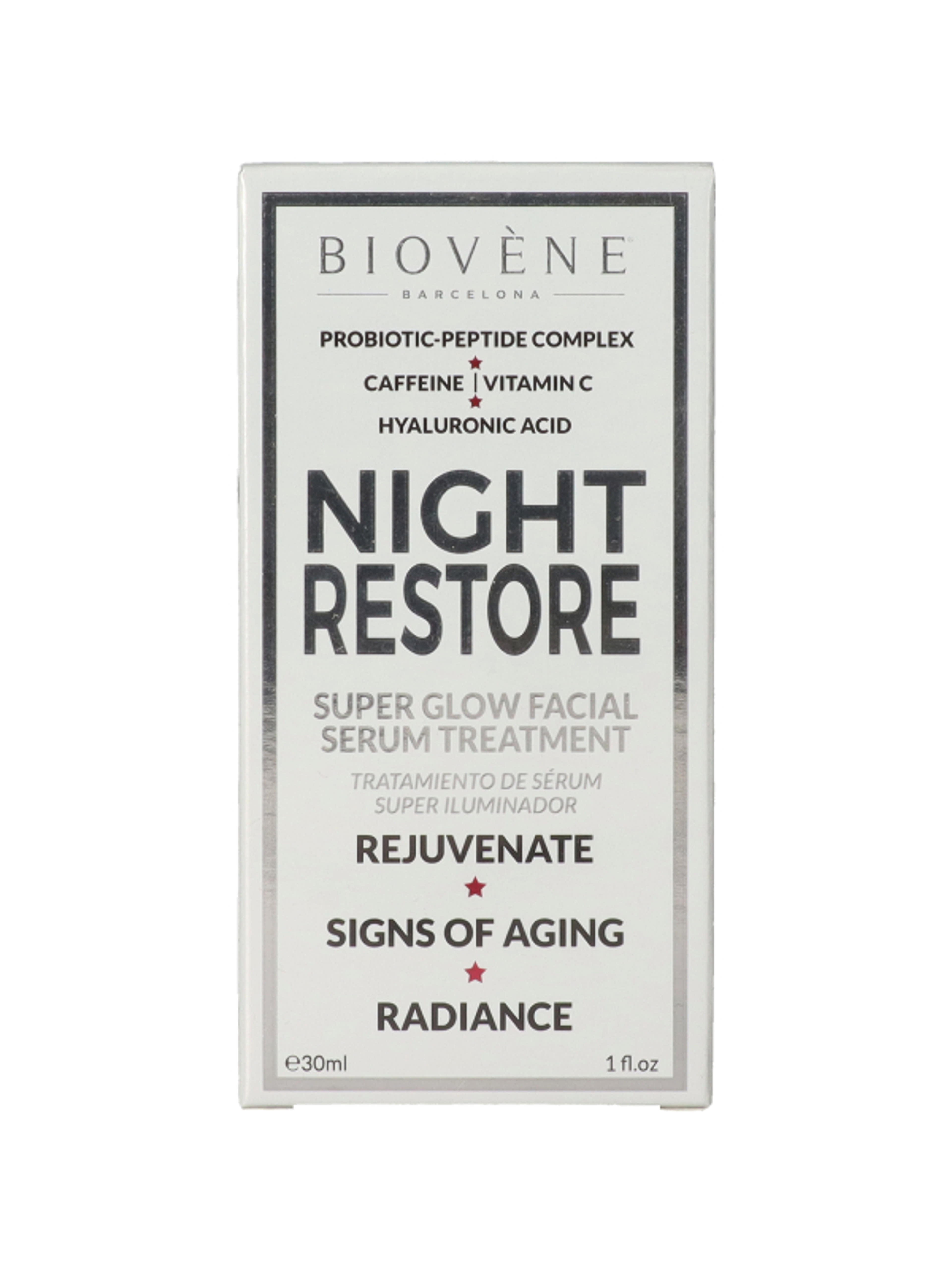 Biovene Night Restore bőrfiatalító éjszakai arcápoló szérum - 30 ml
