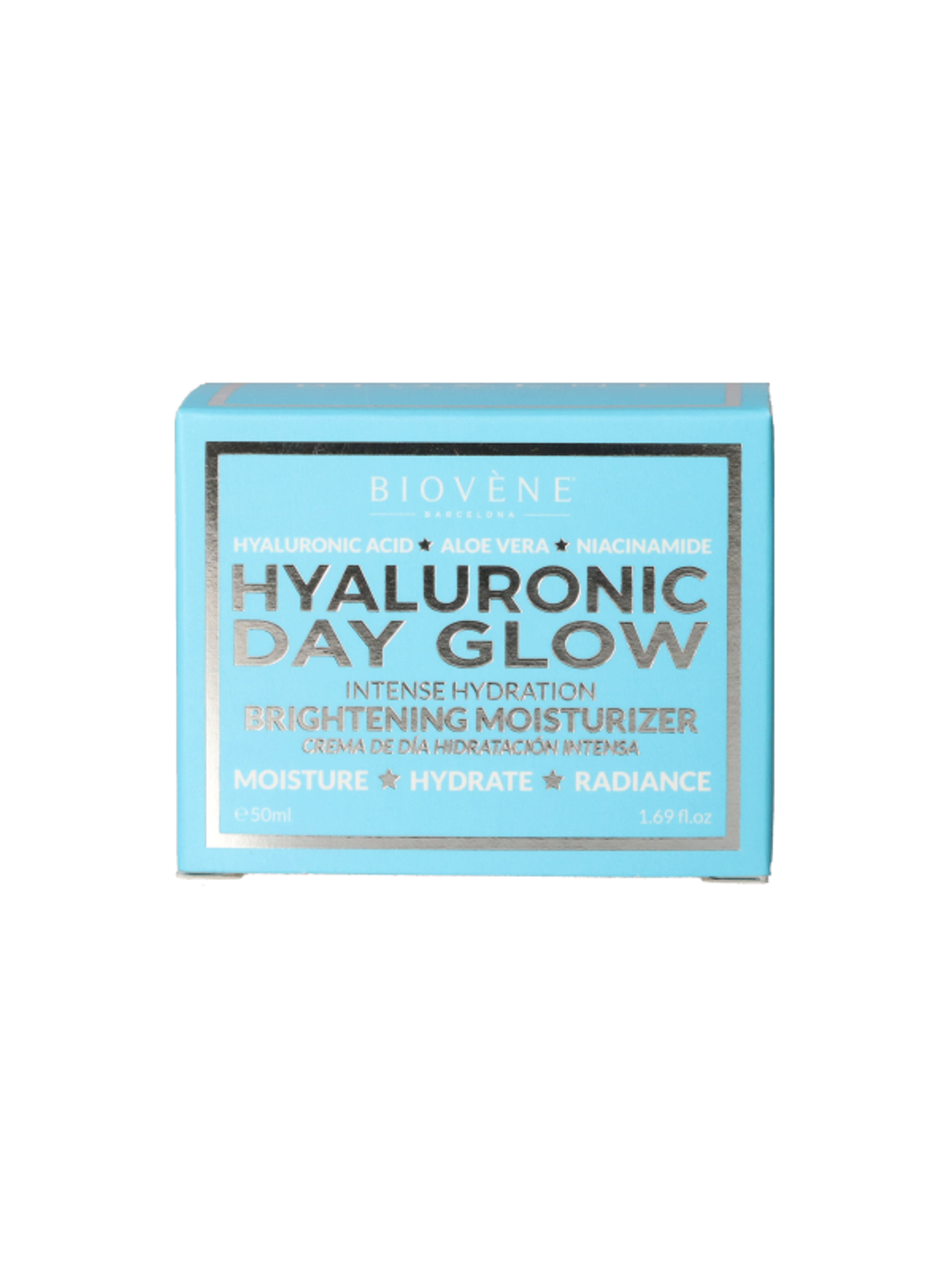 Biovene Hyaluronic Day Glow nappali hidratáló arckrém - 50 ml