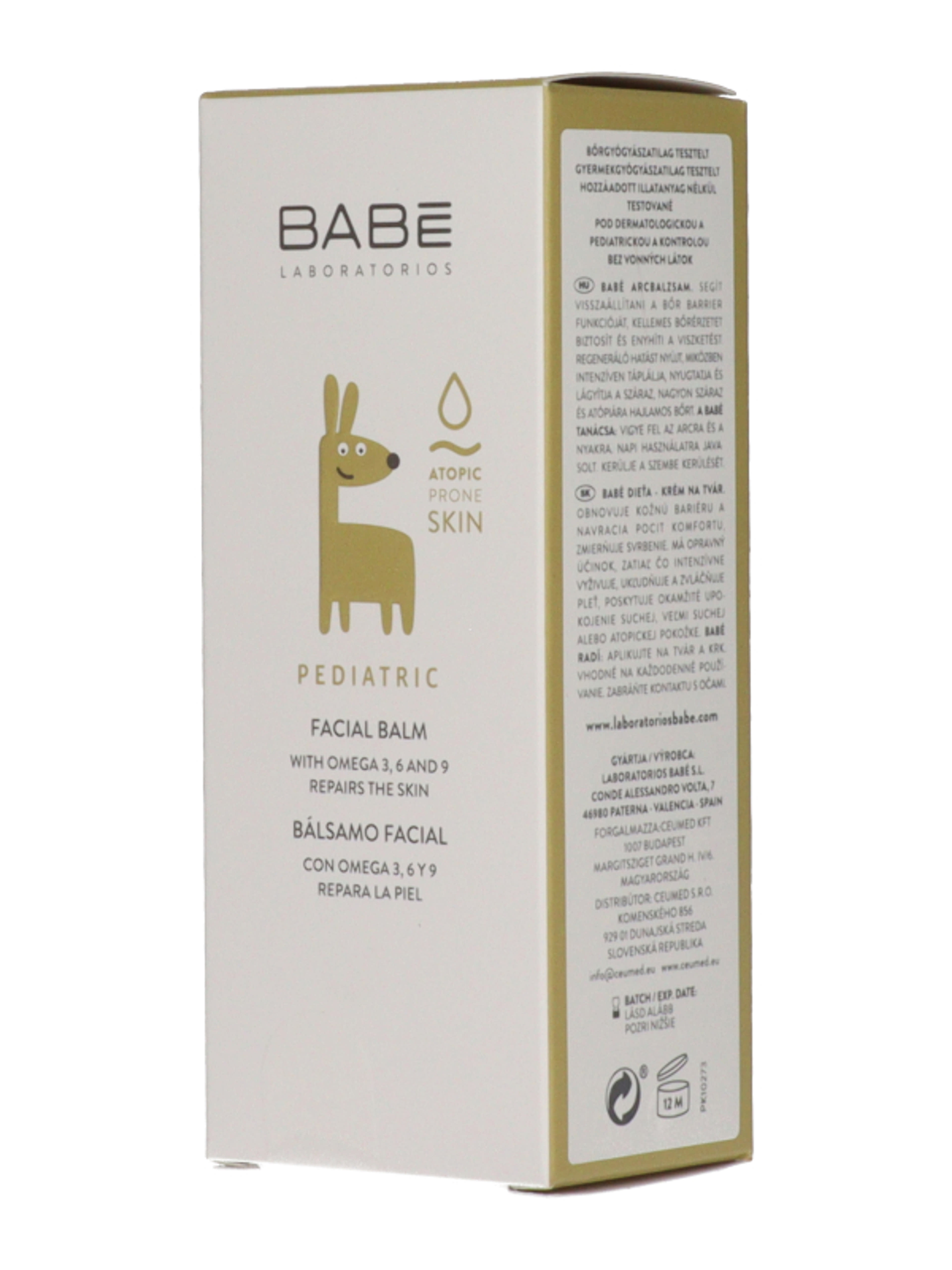 Babe gyermek atopiás arcbalzsam - 50 ml-2