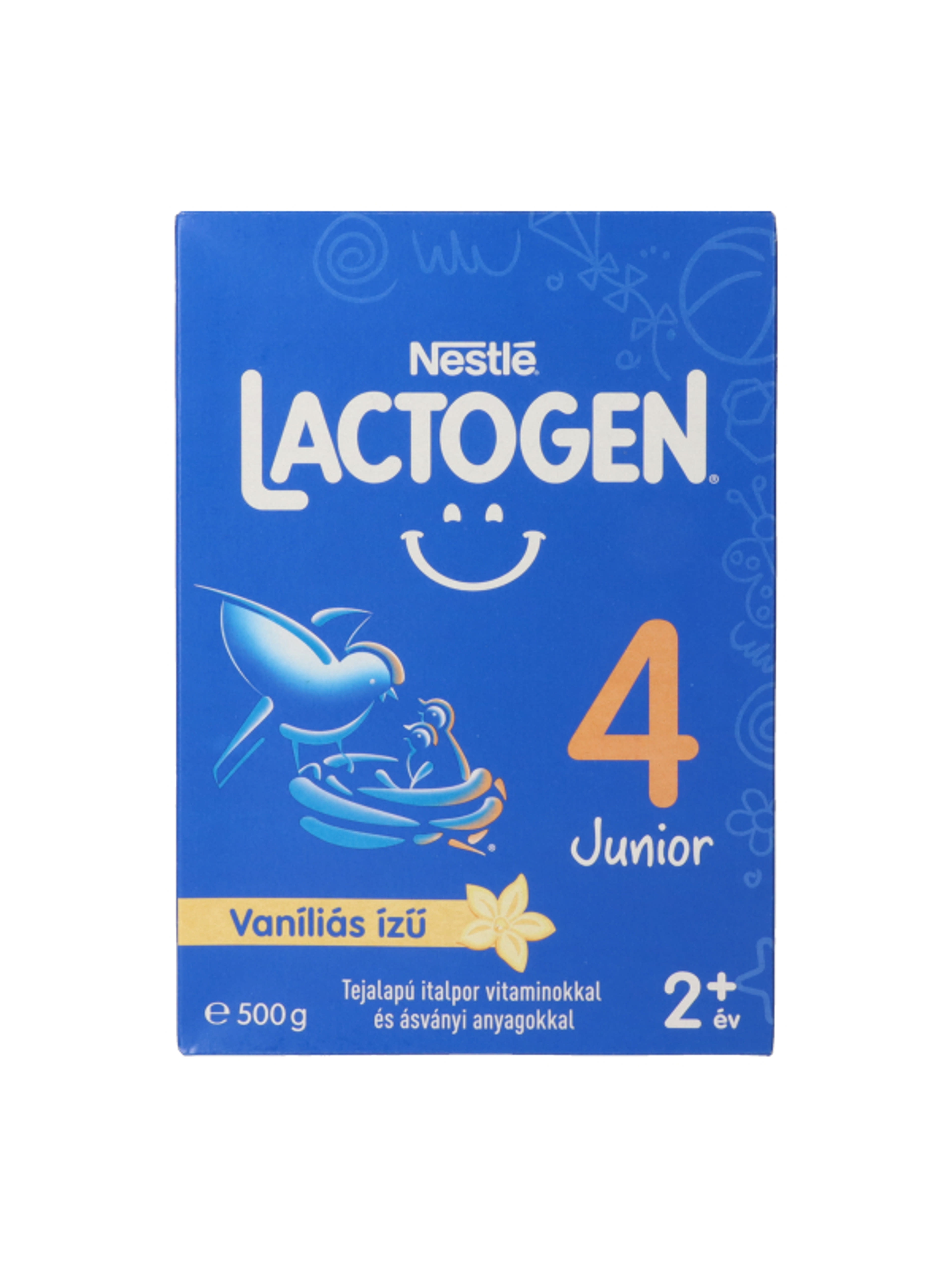 Lactogen 4 Junior tejalapú italpor vitaminokkal és ásványi anyagokkal vaníliás ízű 2 éves kortól - 500 g-3