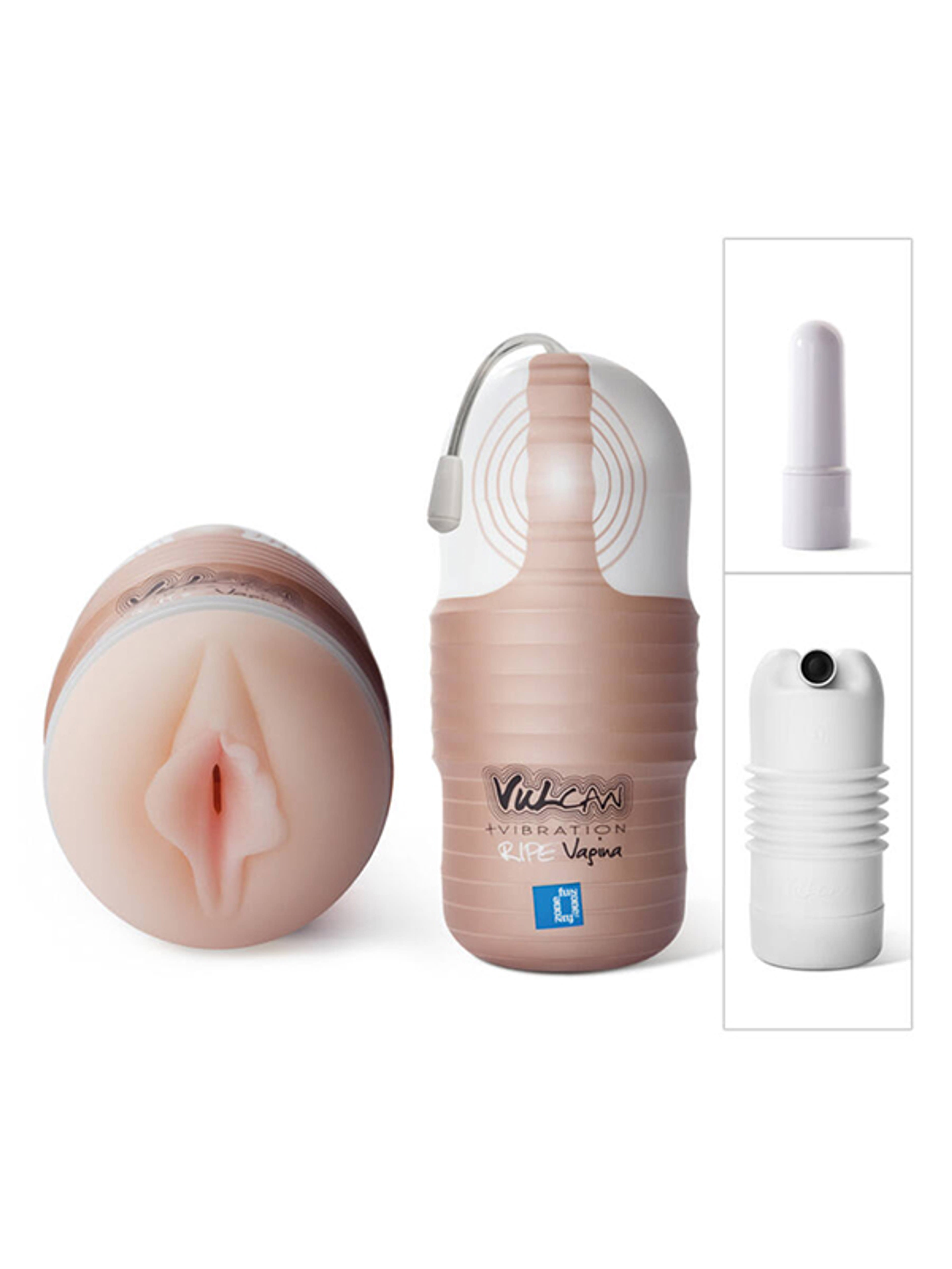 Vulcan vibráló natúr vagina - 1 db