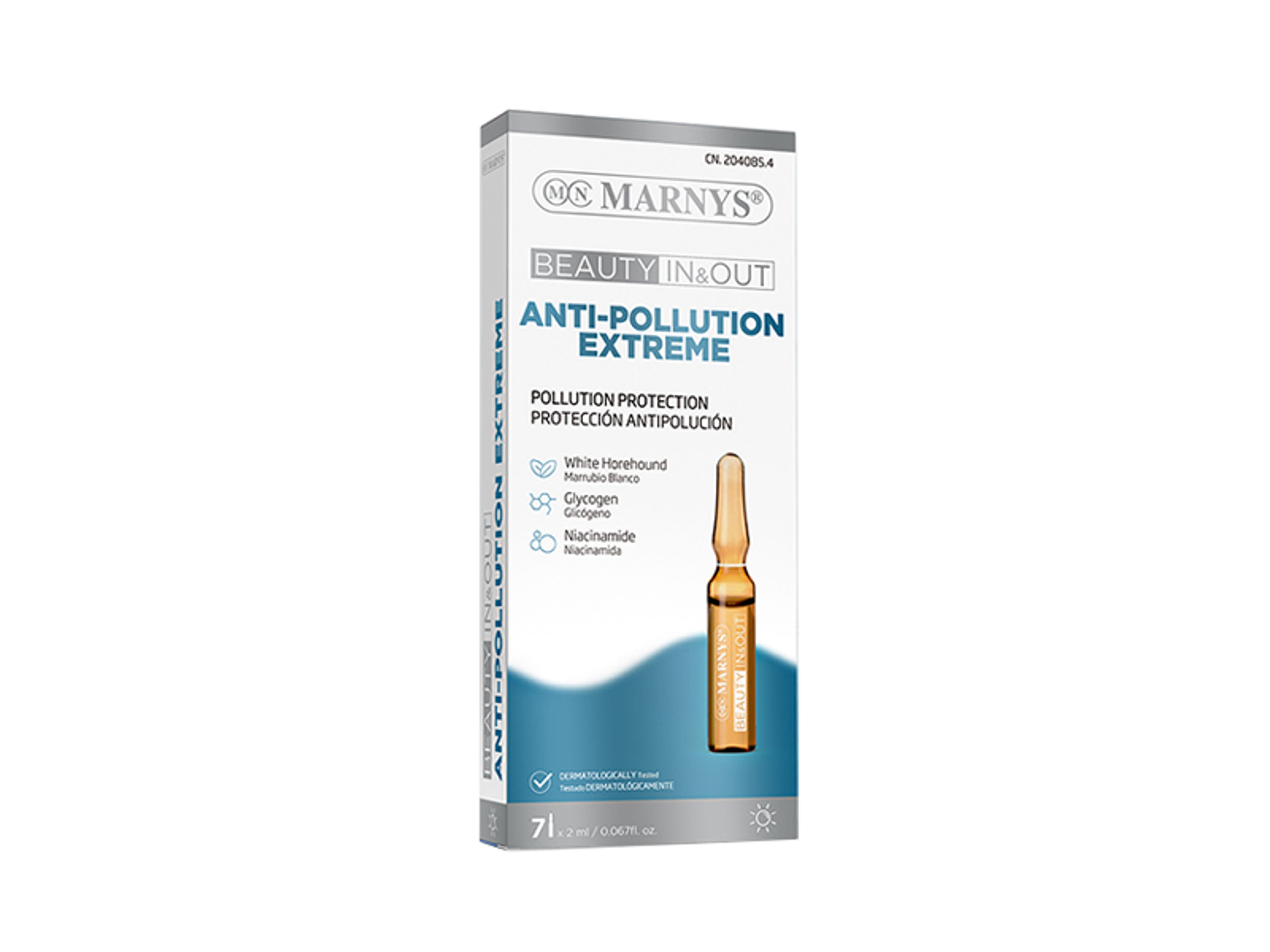 Marnys Anit-Pollution Extreme bőrápoló ampulla - 14 ml-1