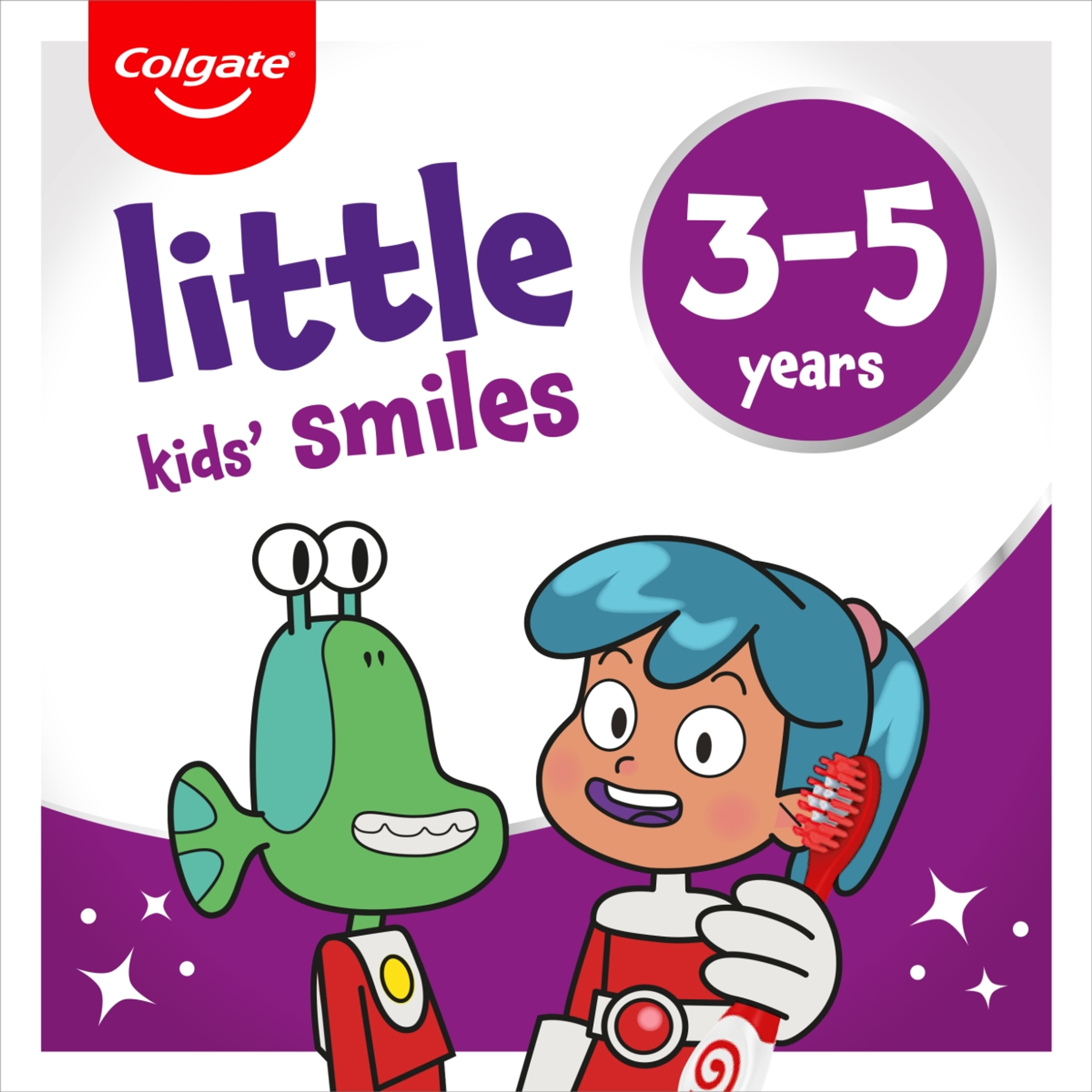 Colgate Kids Smile fogkefe 3-5 éves gyerekek részére duo - 1 db-5