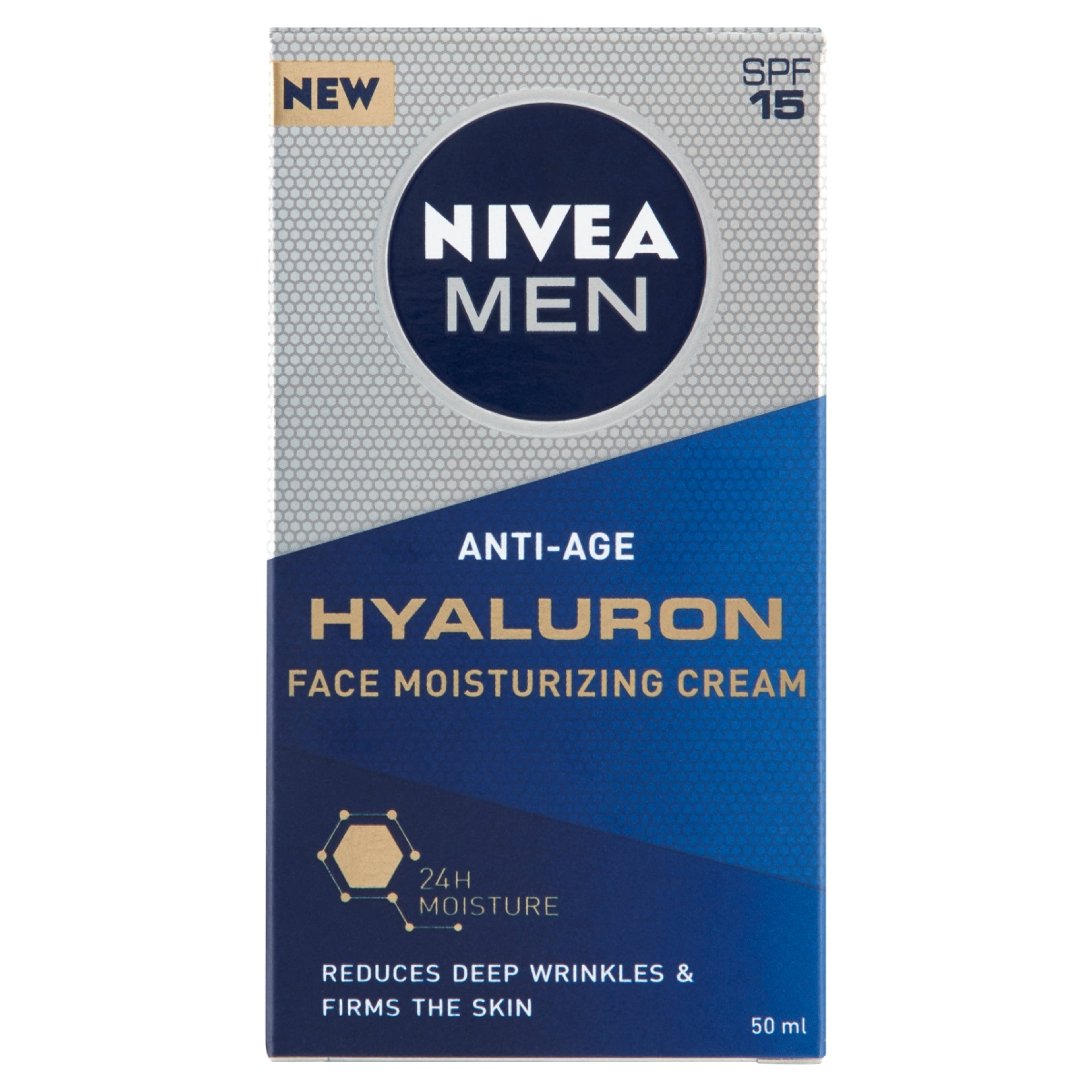 NIVEA MEN antiage hialuron arckrém - 50 ml